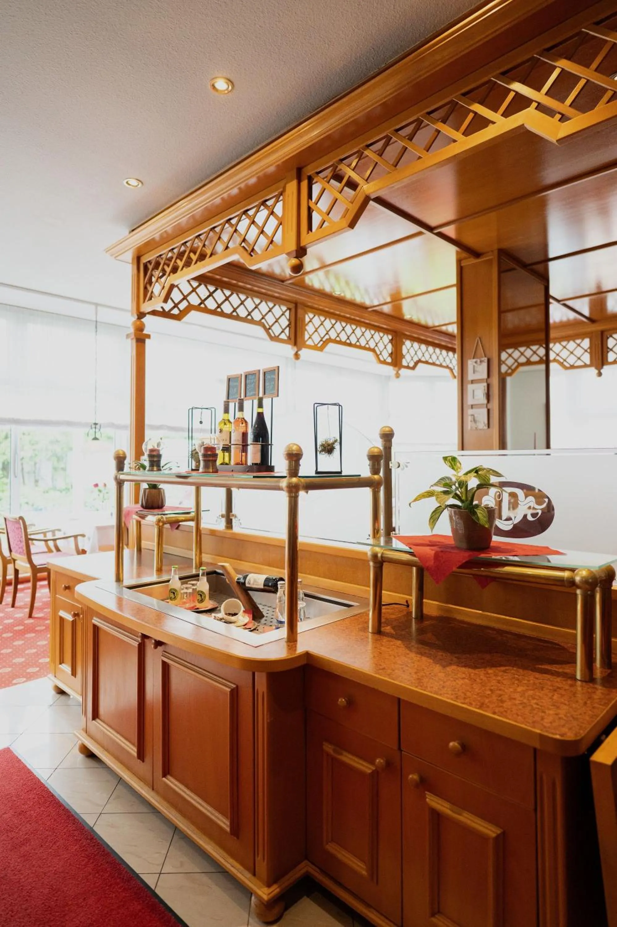 Lobby or reception in Hotel Landhaus Dierkow