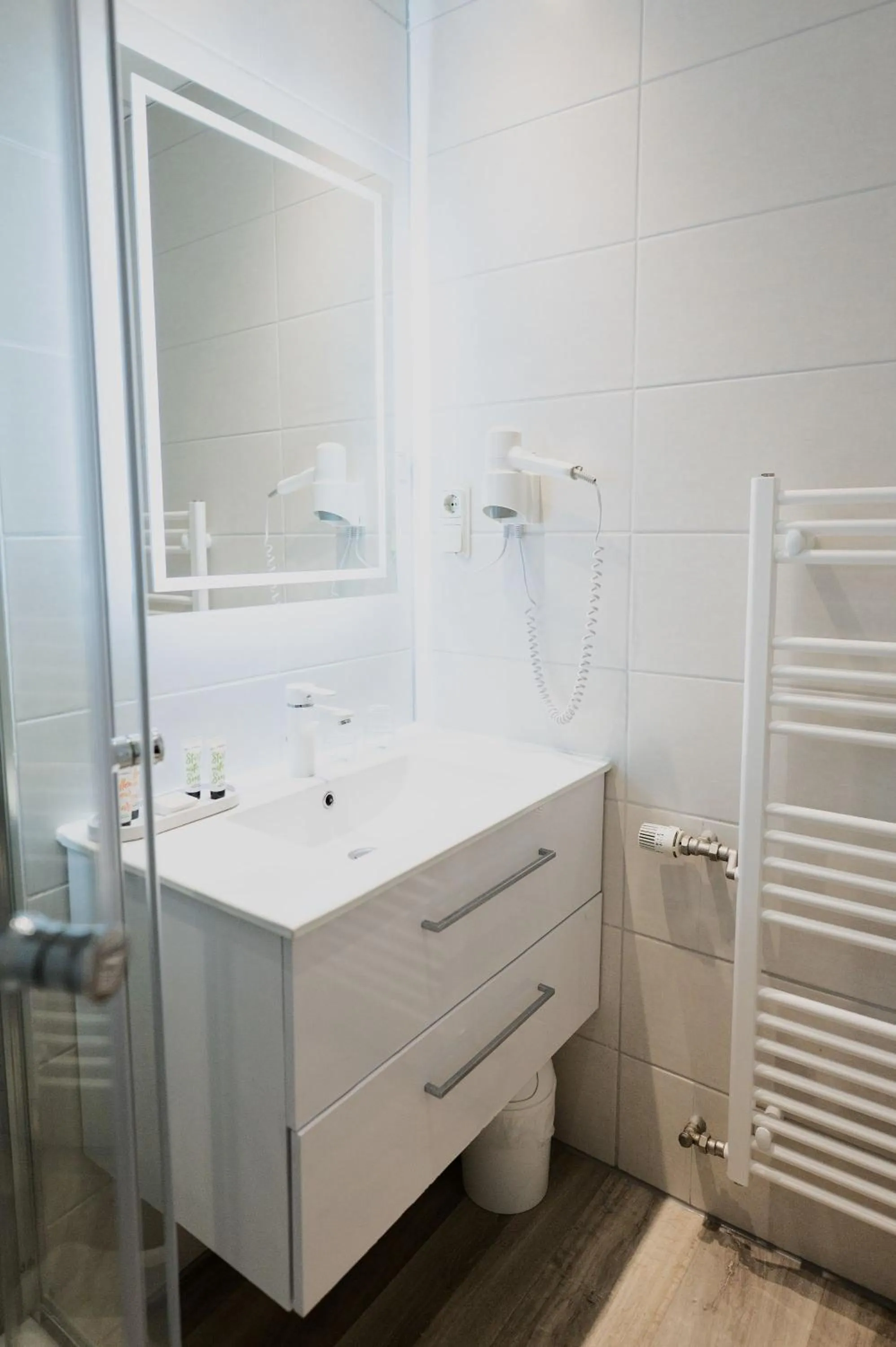 Bathroom in Hotel Landhaus Dierkow