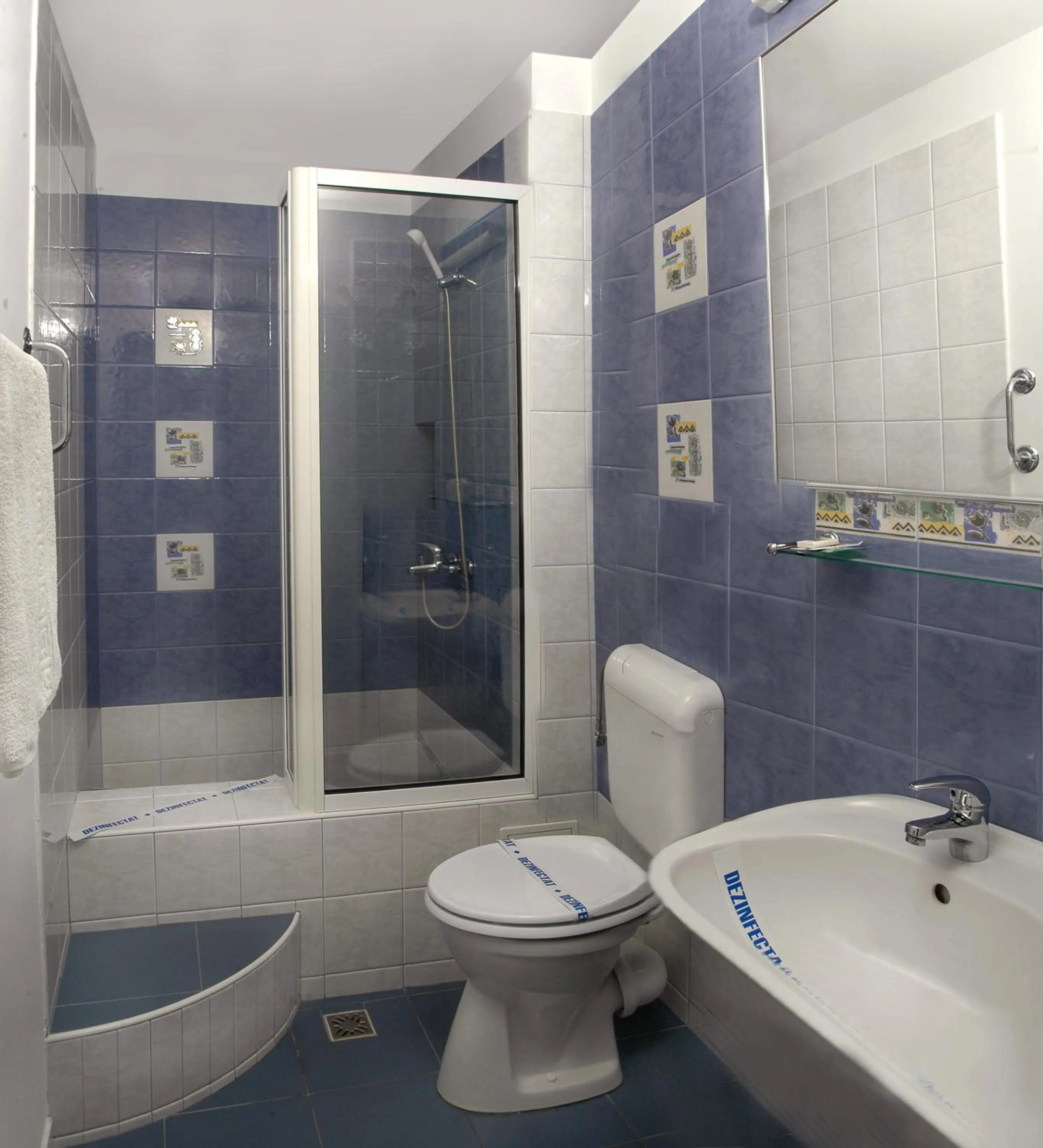 Bathroom in Hotel Albatros