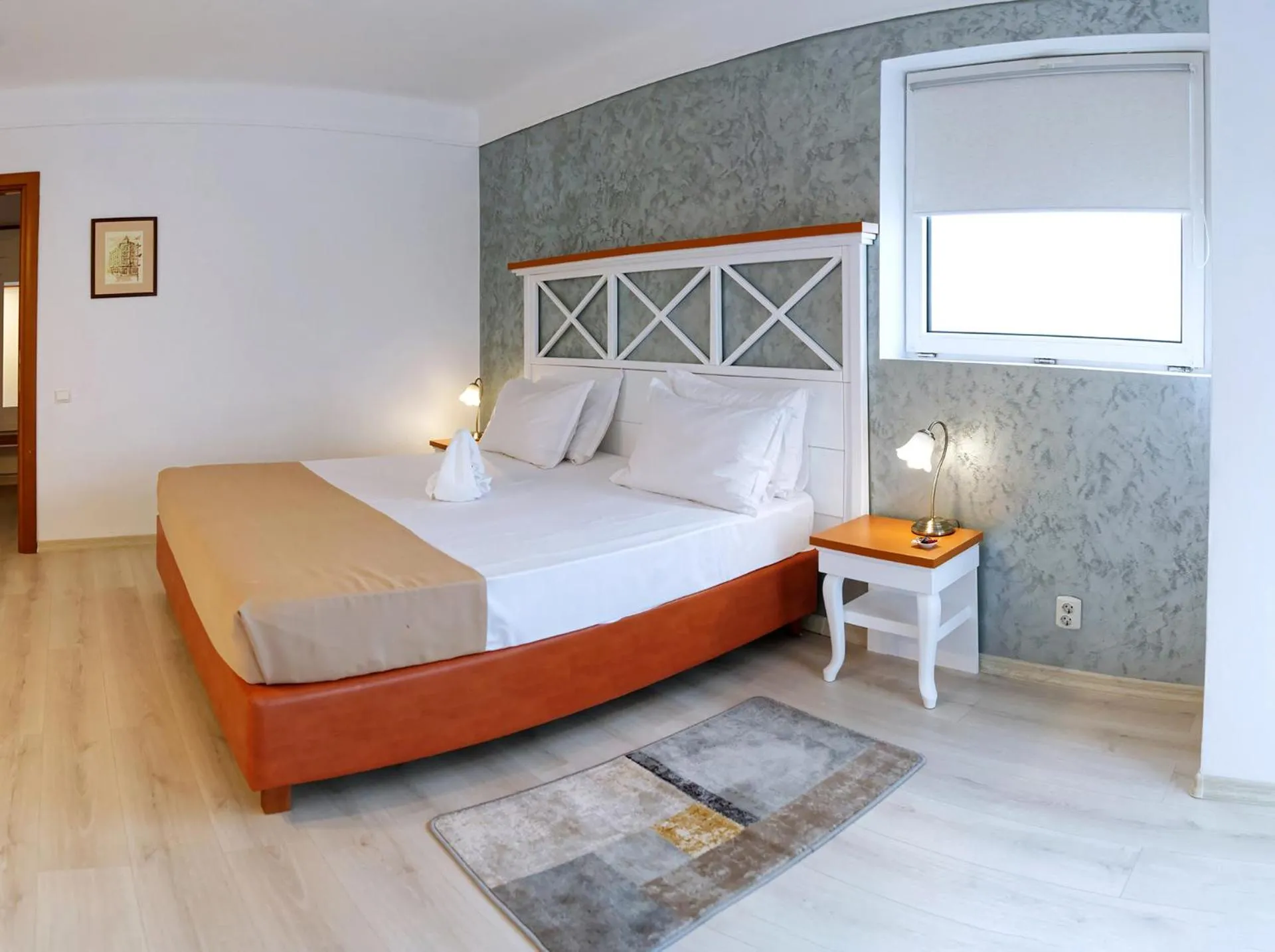 Bed in Hotel Albatros