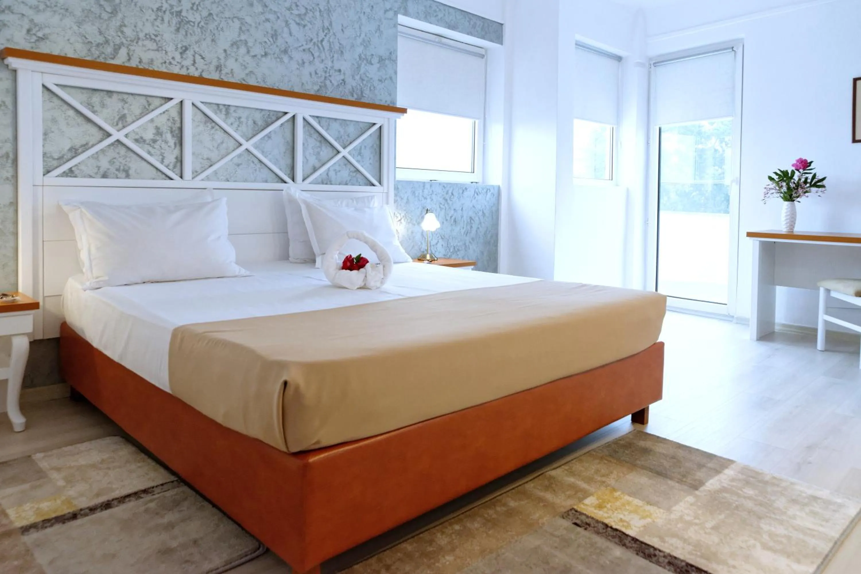 Bed in Hotel Albatros