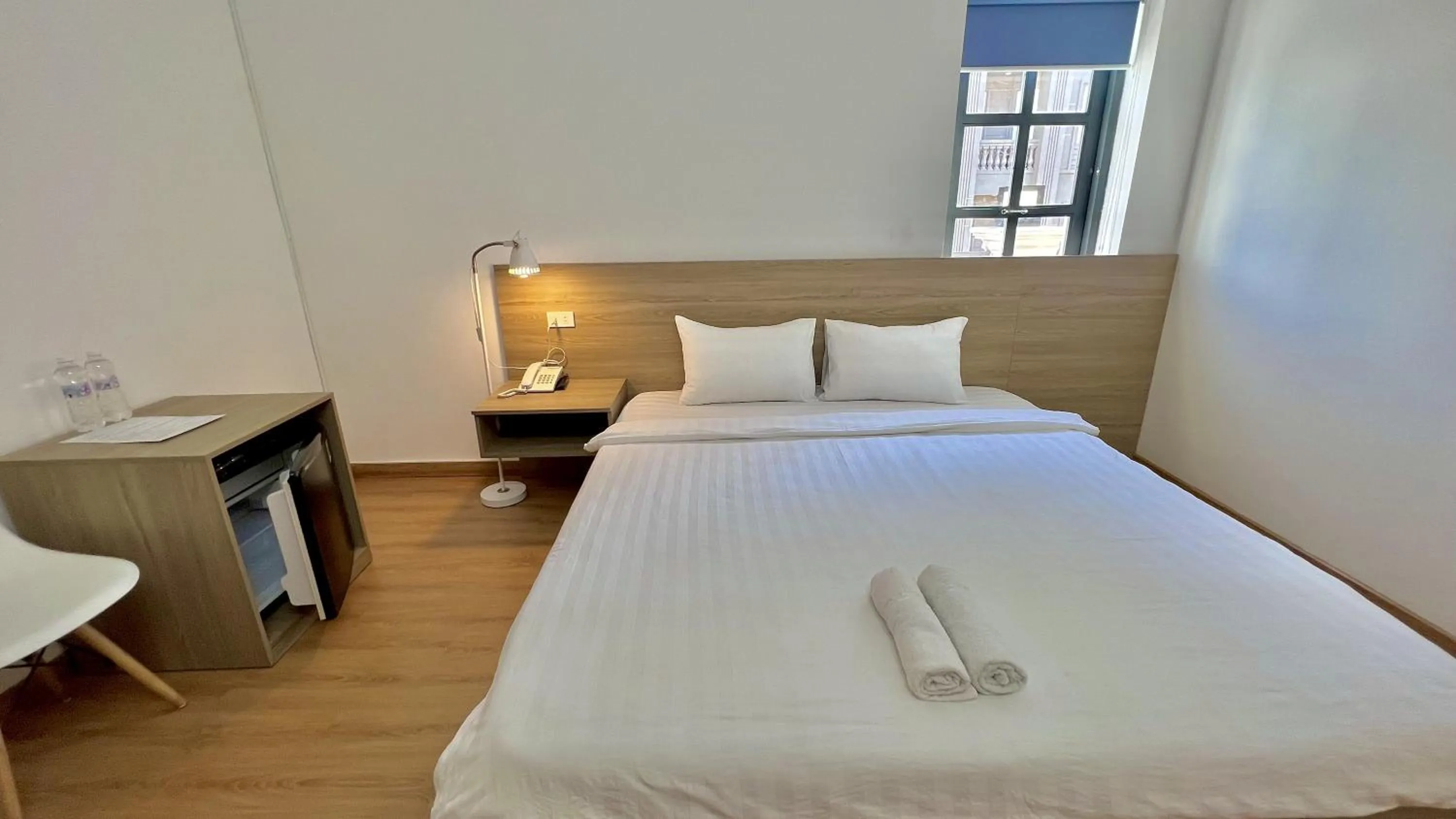 View (from property/room), Bed in BAMBOO Hotel Vung Tau