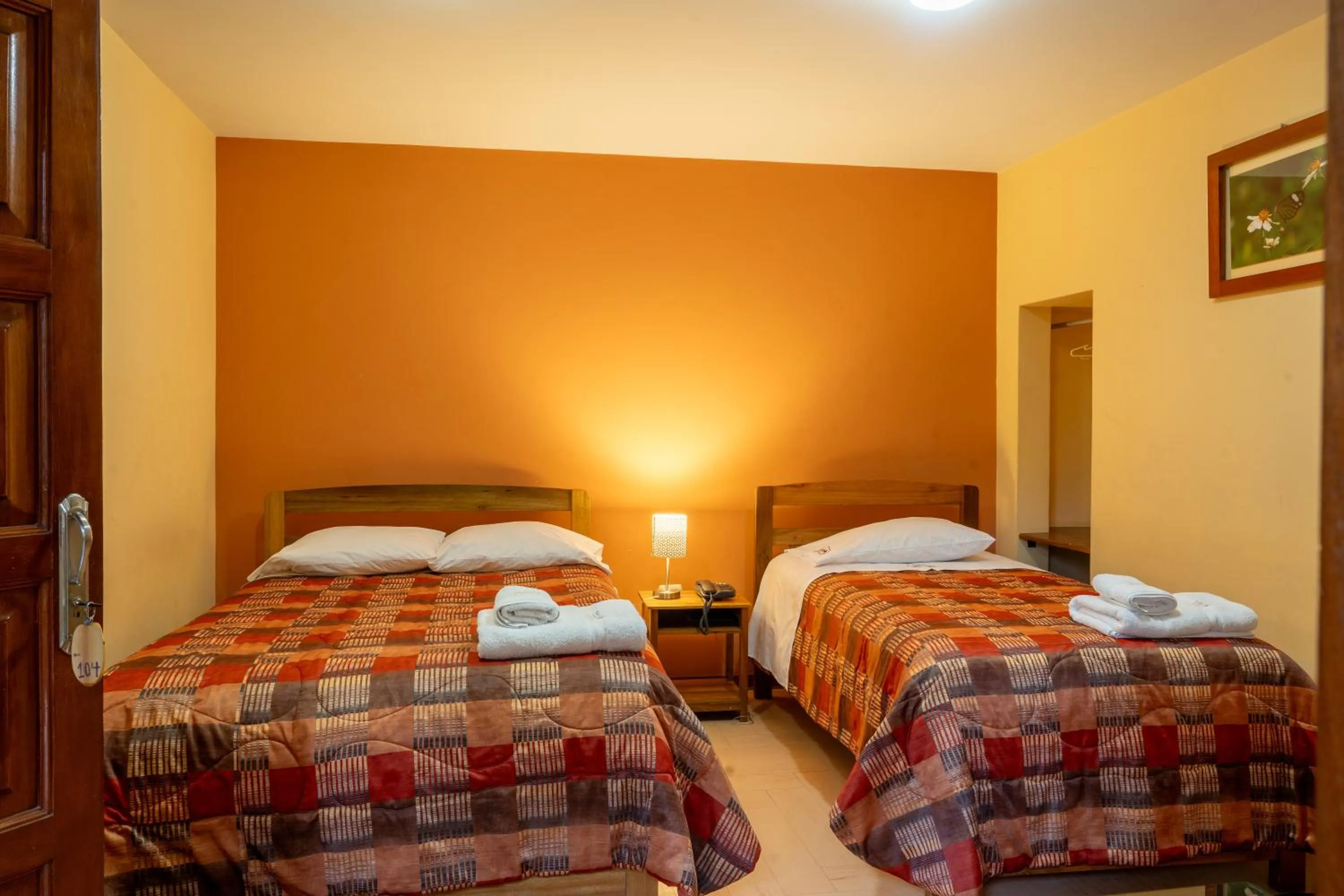 Bed in Posada del Arriero -Hotel