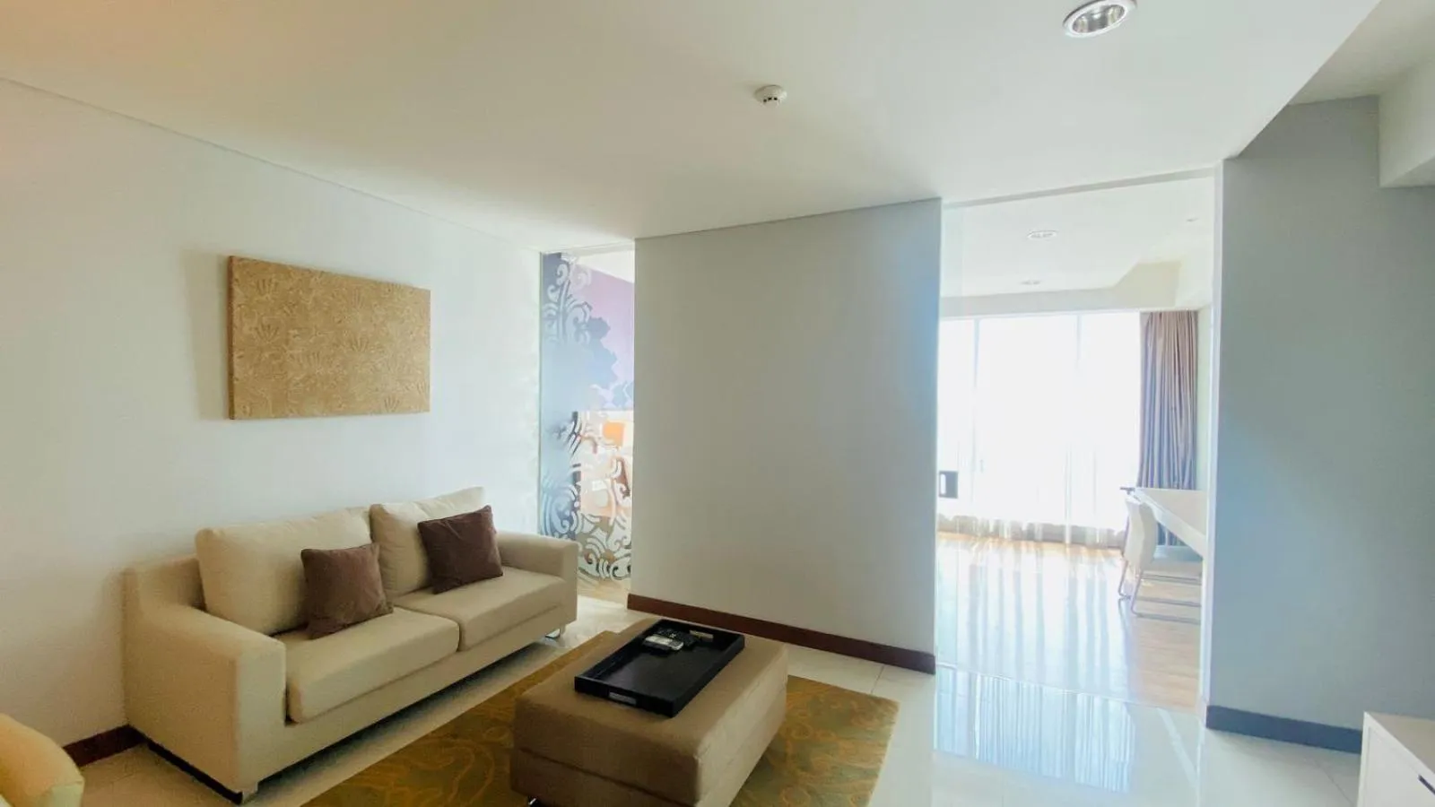 Living room in The H Tower Rasuna Suites Kuningan Jakarta By Villaloka
