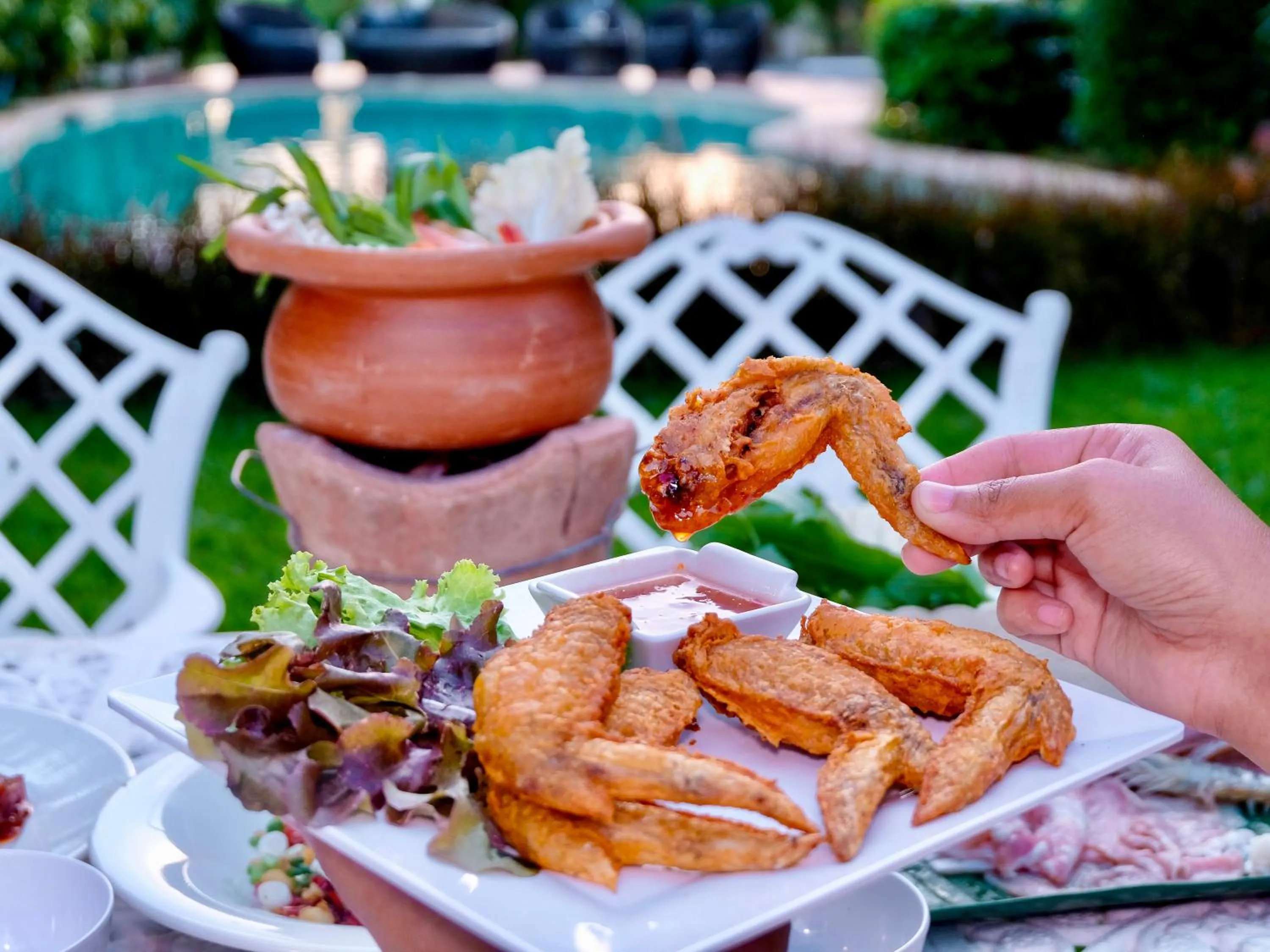 Food in Best Way Resort