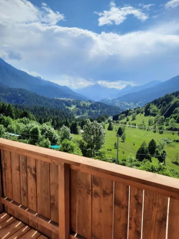 Balcony/Terrace in Ama Dolomiti - Residence