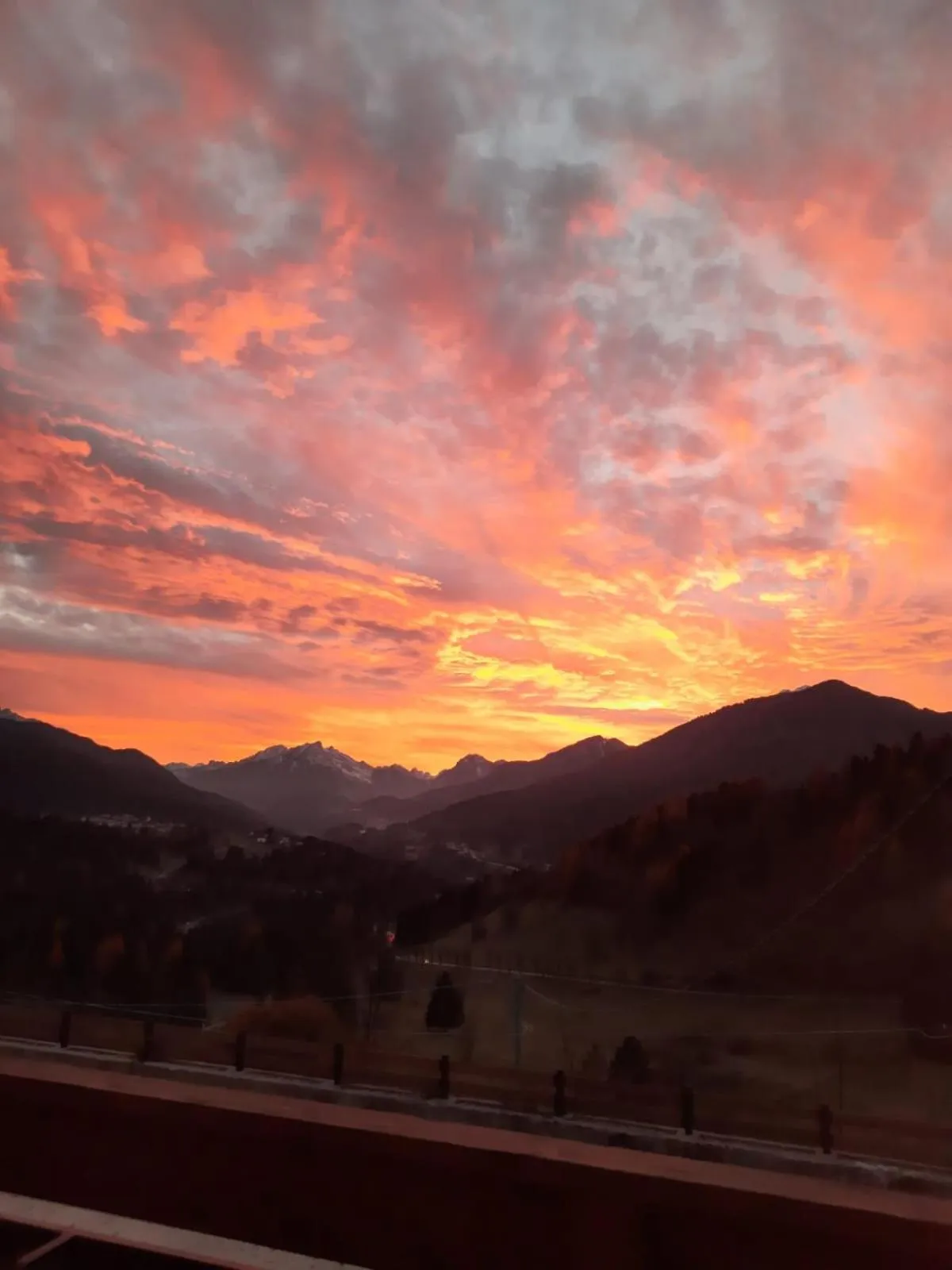 Sunset in Ama Dolomiti - Residence