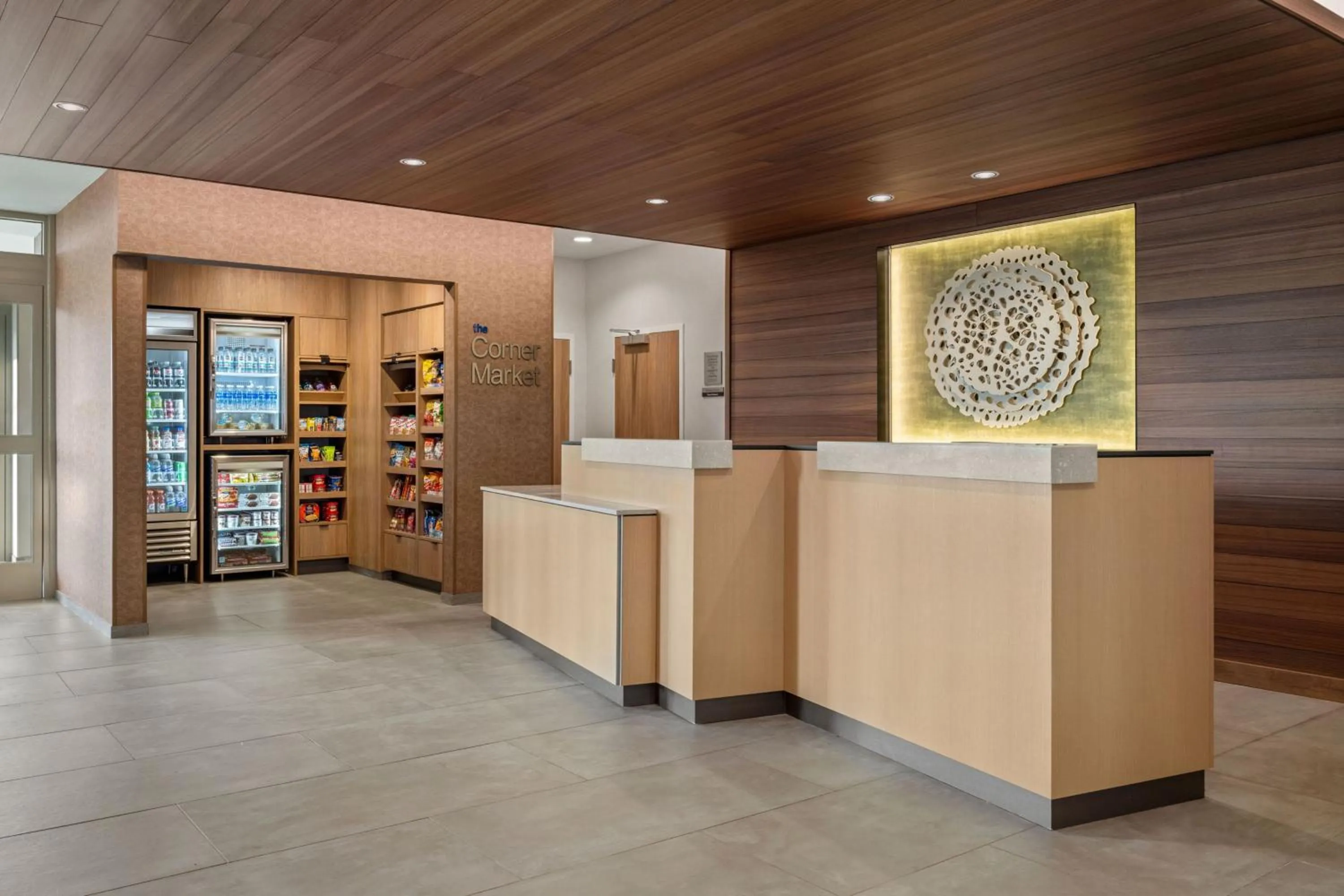 Lobby or reception in Fairfield by Marriott Inn & Suites Baraboo