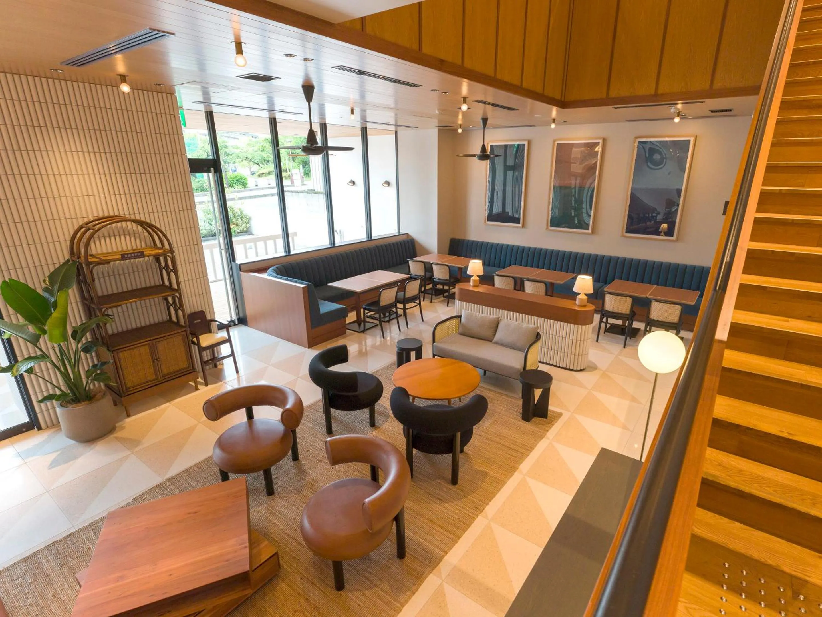 Lounge or bar in Rakuten STAY Atami