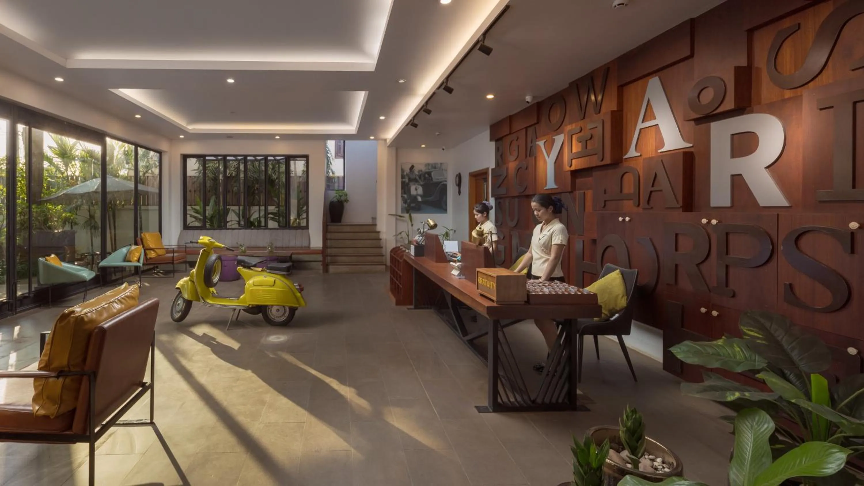 Lobby or reception in Grand Yard La Residence