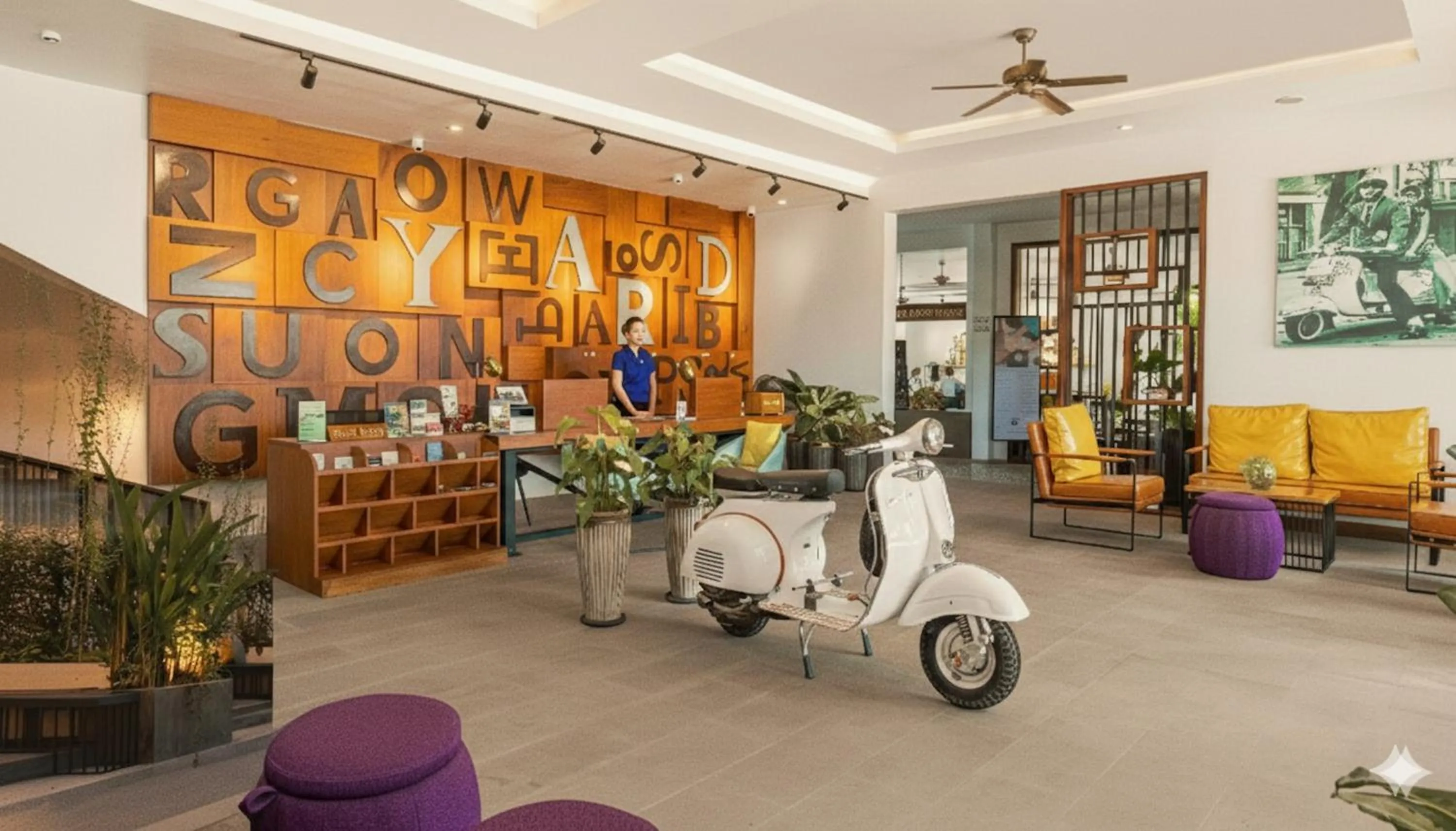 Lobby or reception in Grand Yard La Residence