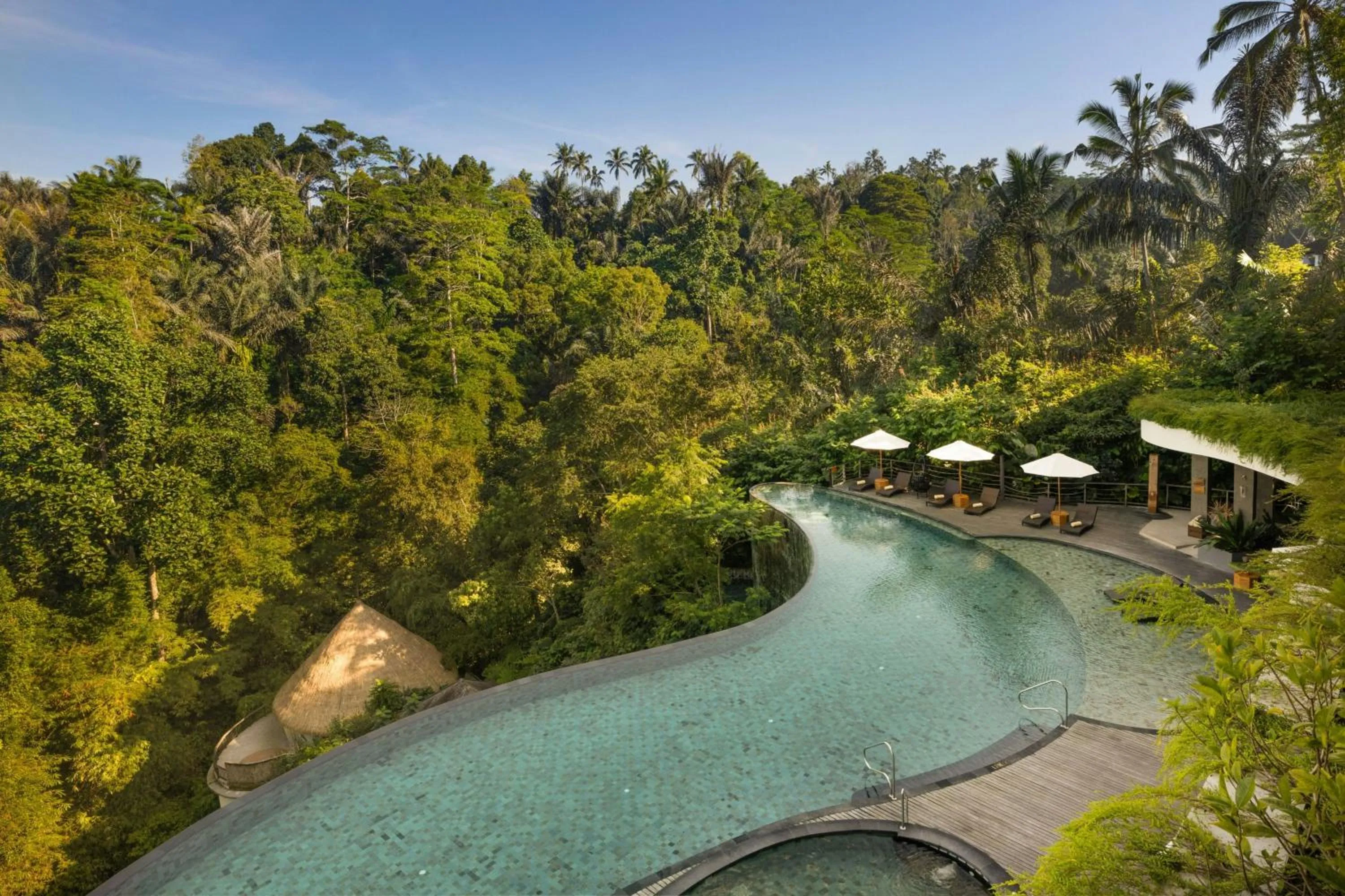 Swimming pool in Cicada Resort Bali Ubud, Autograph Collection