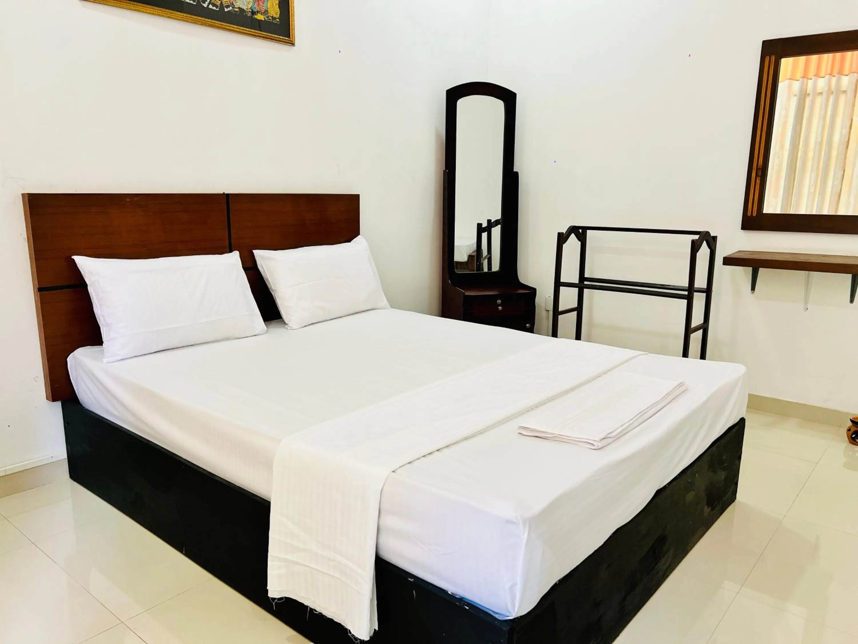 Bed in Eco Resort Kandy