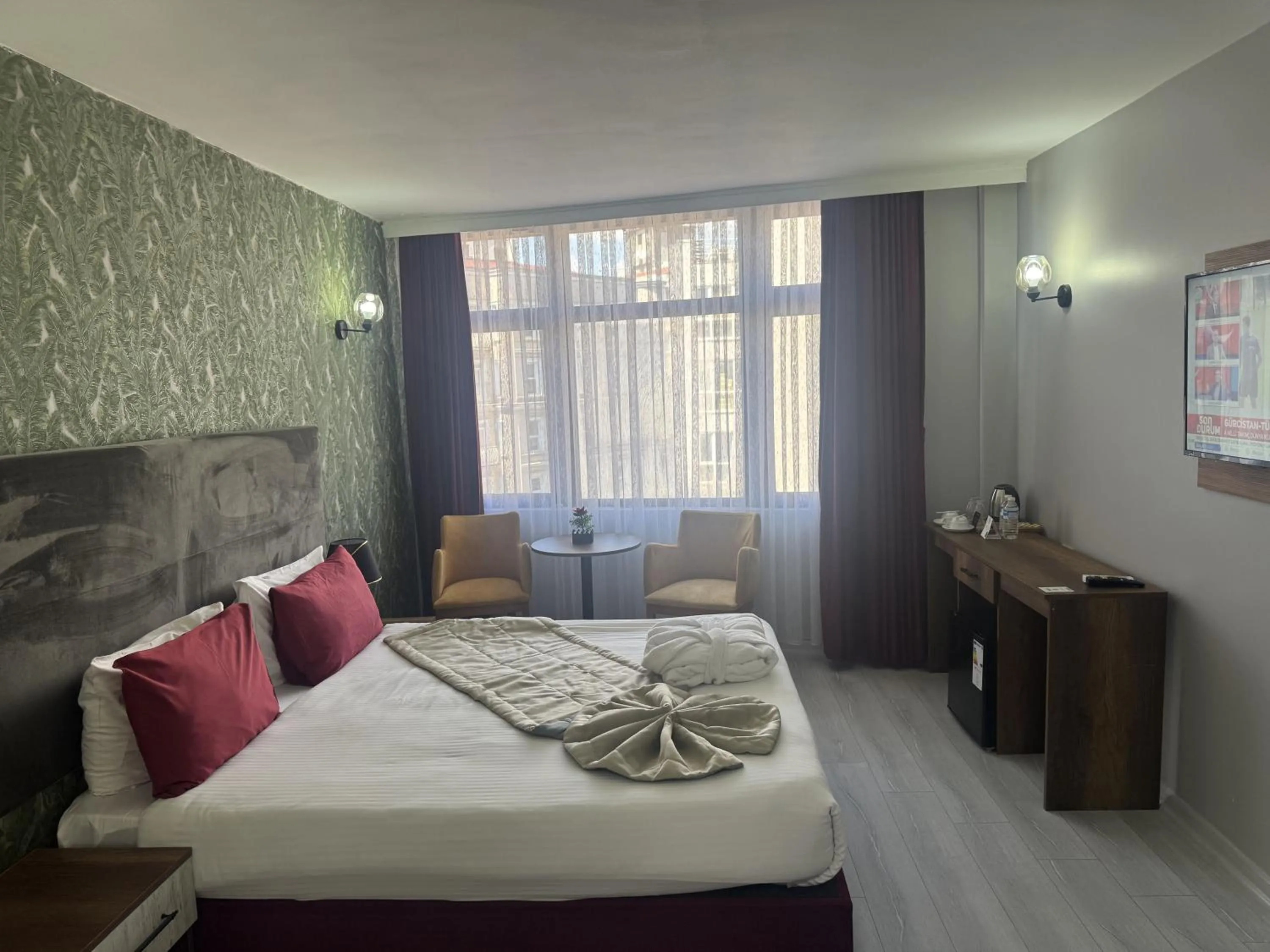 Bed in Galata Greenland Hotel