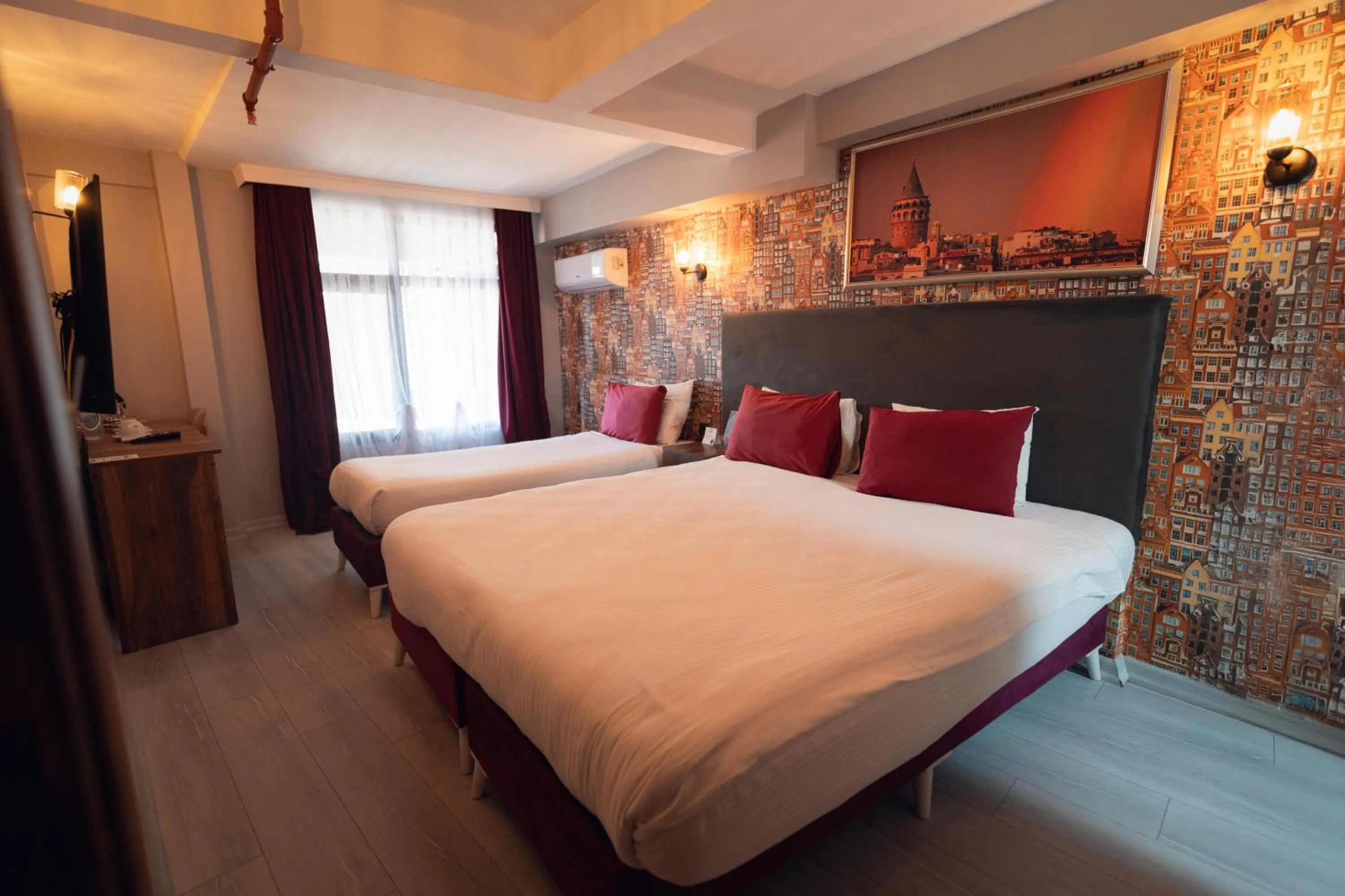 Bed in Galata Greenland Hotel