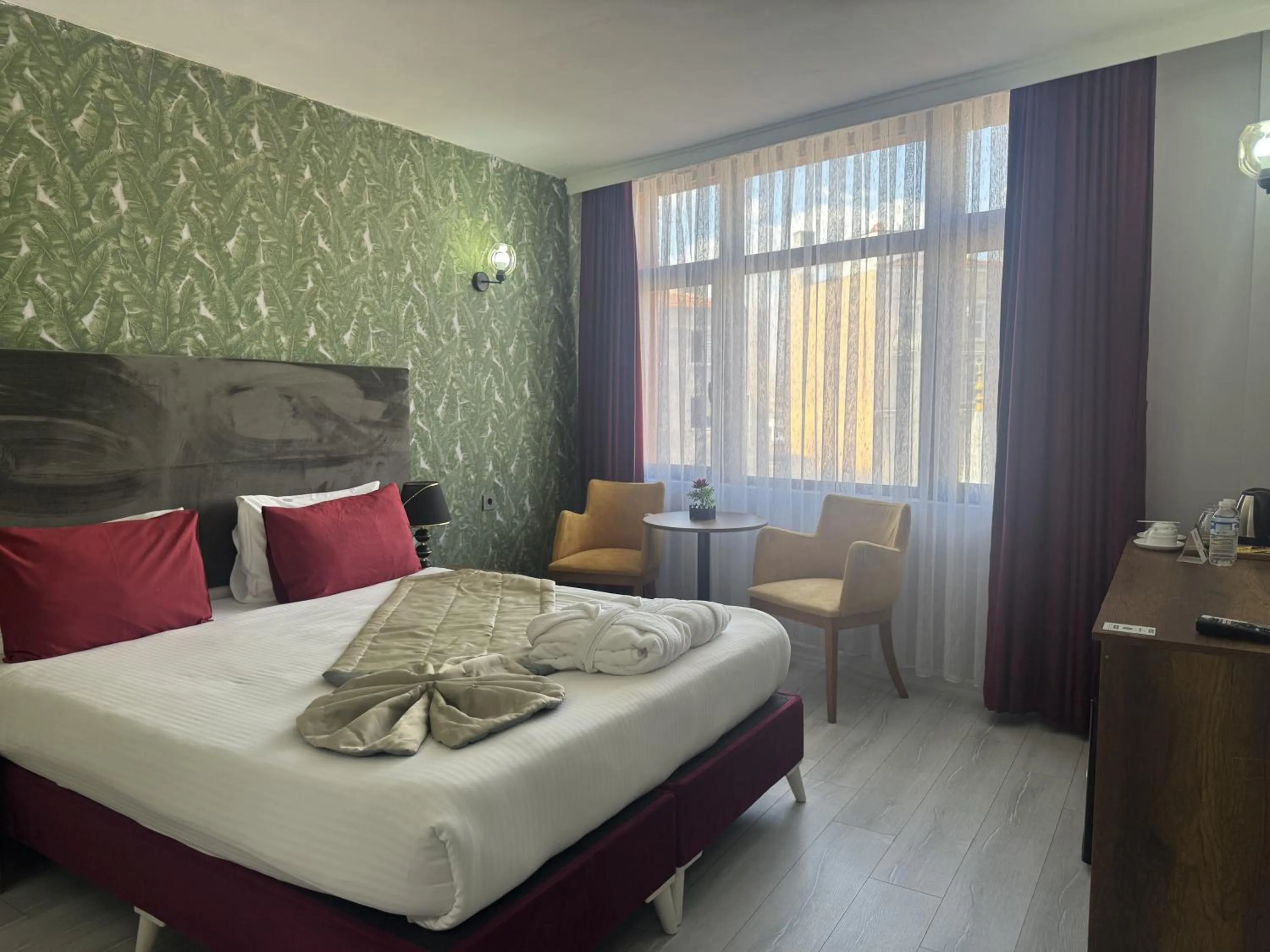 Bed in Galata Greenland Hotel