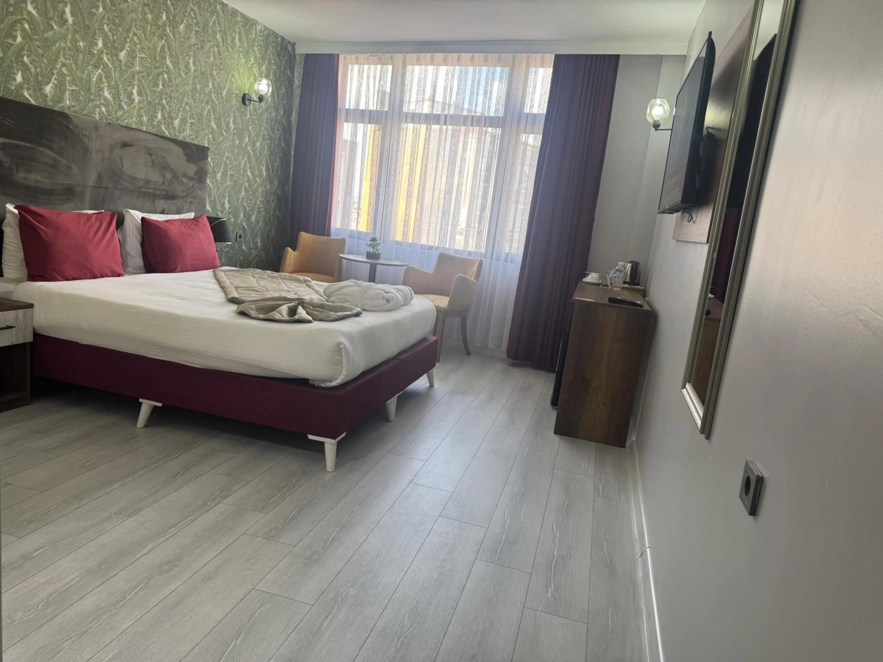 Bed in Galata Greenland Hotel