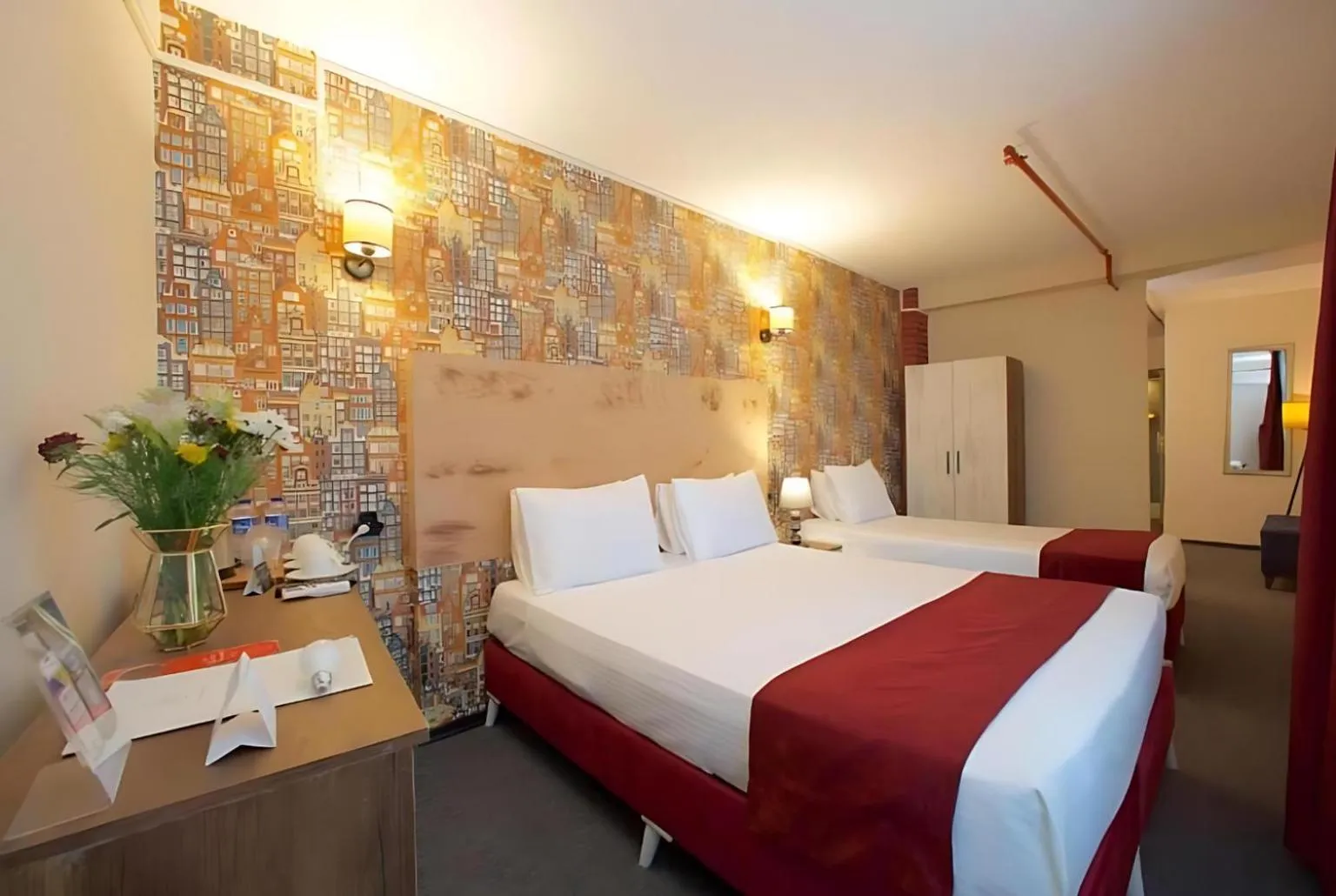 Bed in Galata Greenland Hotel