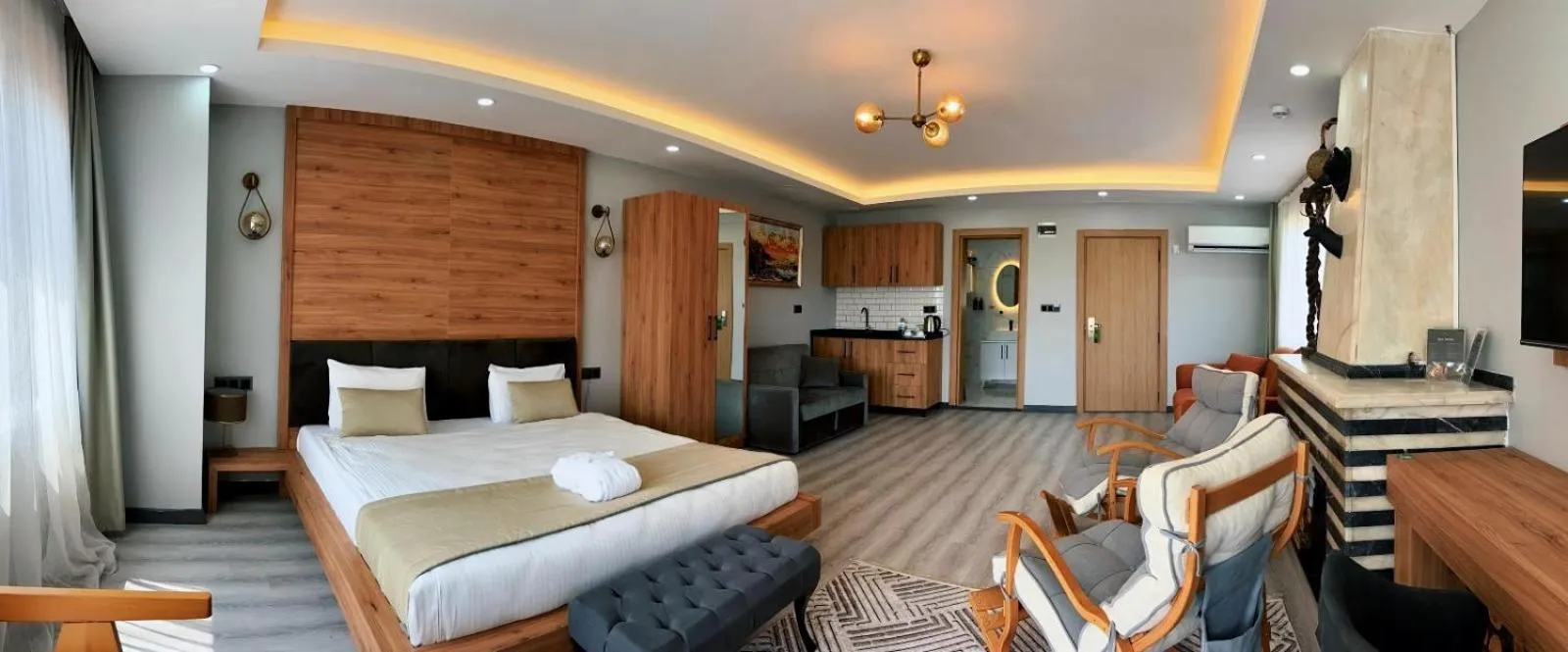 Bed in Galata Greenland Hotel