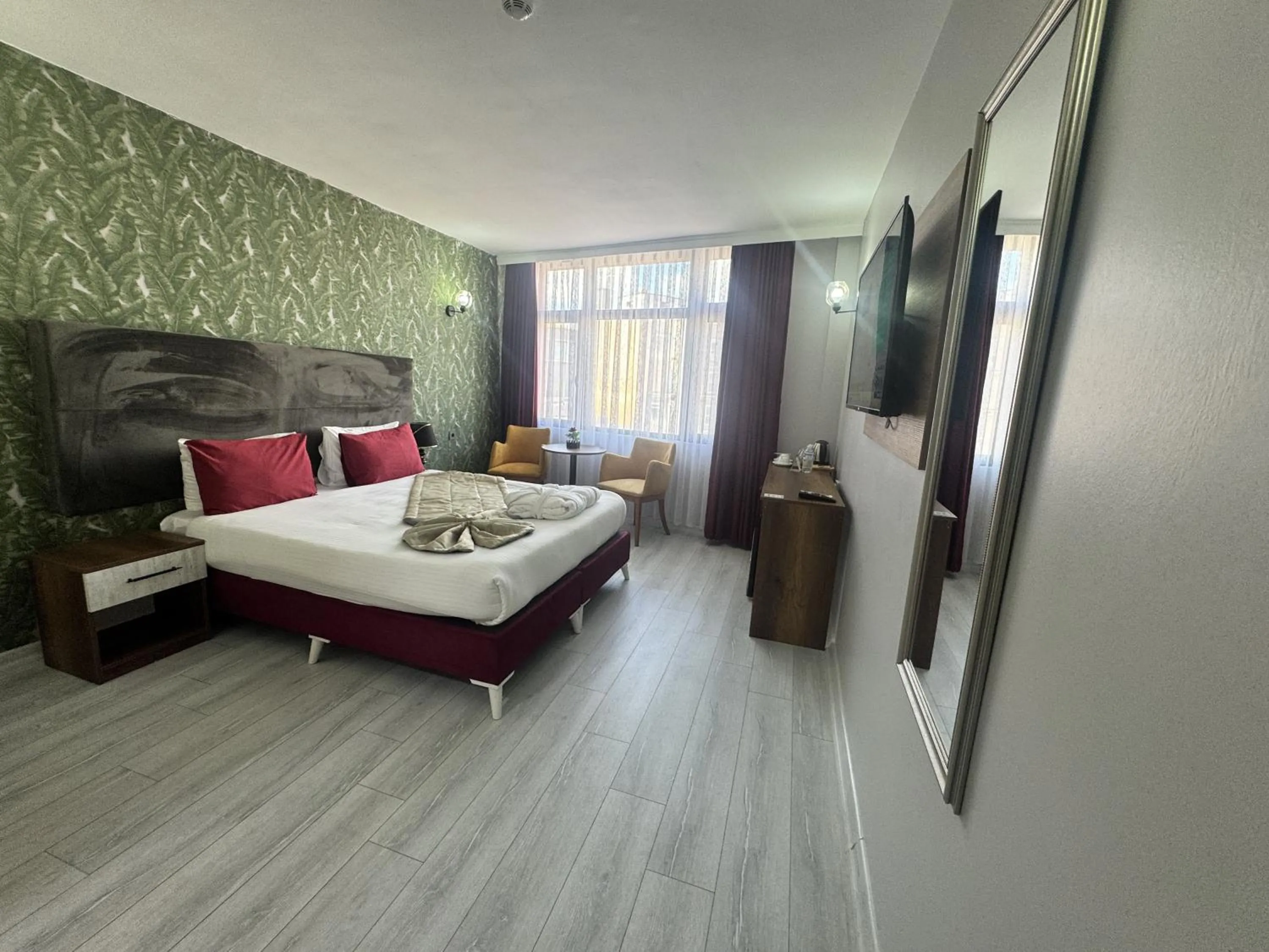 Bed in Galata Greenland Hotel