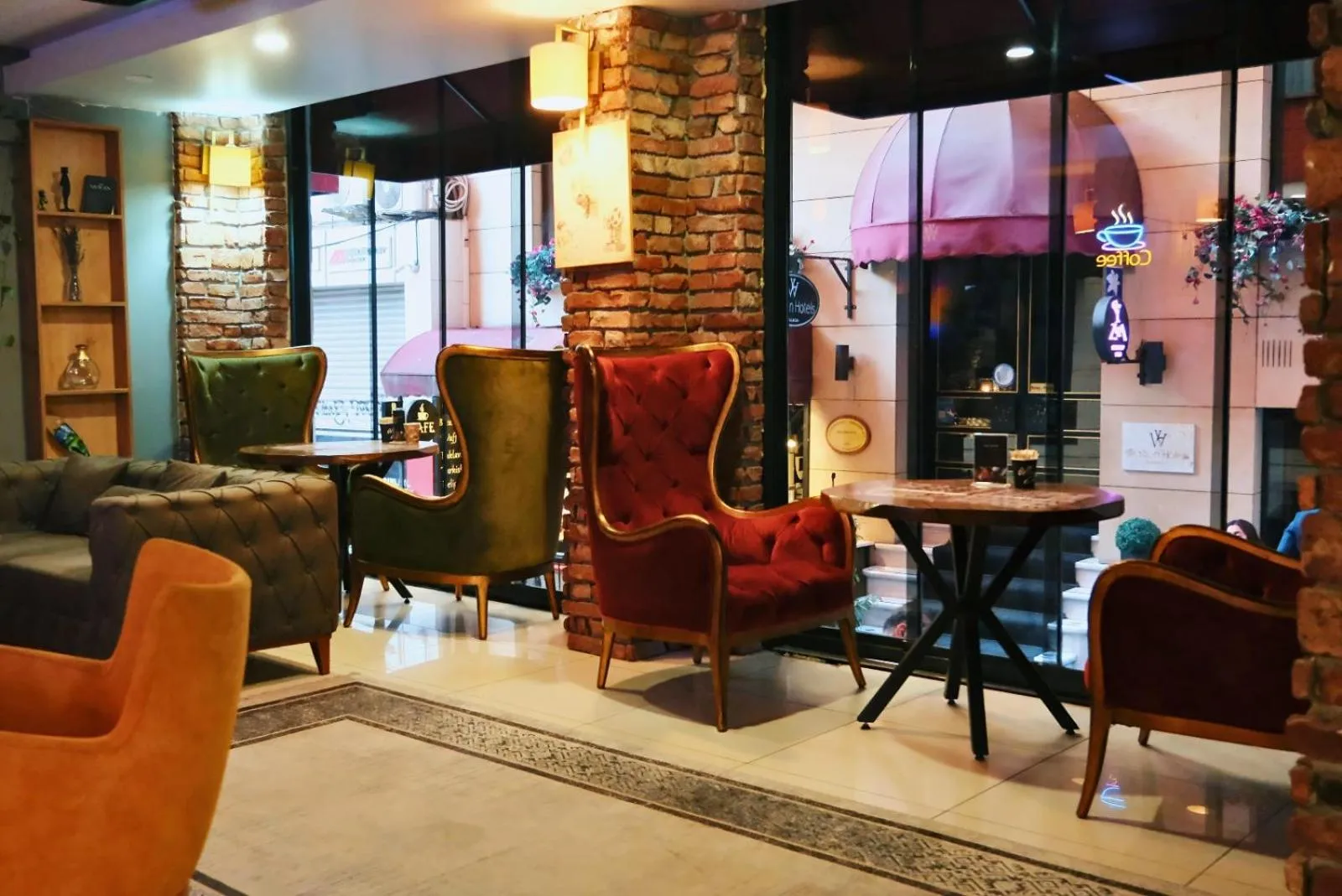 Seating area in Galata Greenland Hotel