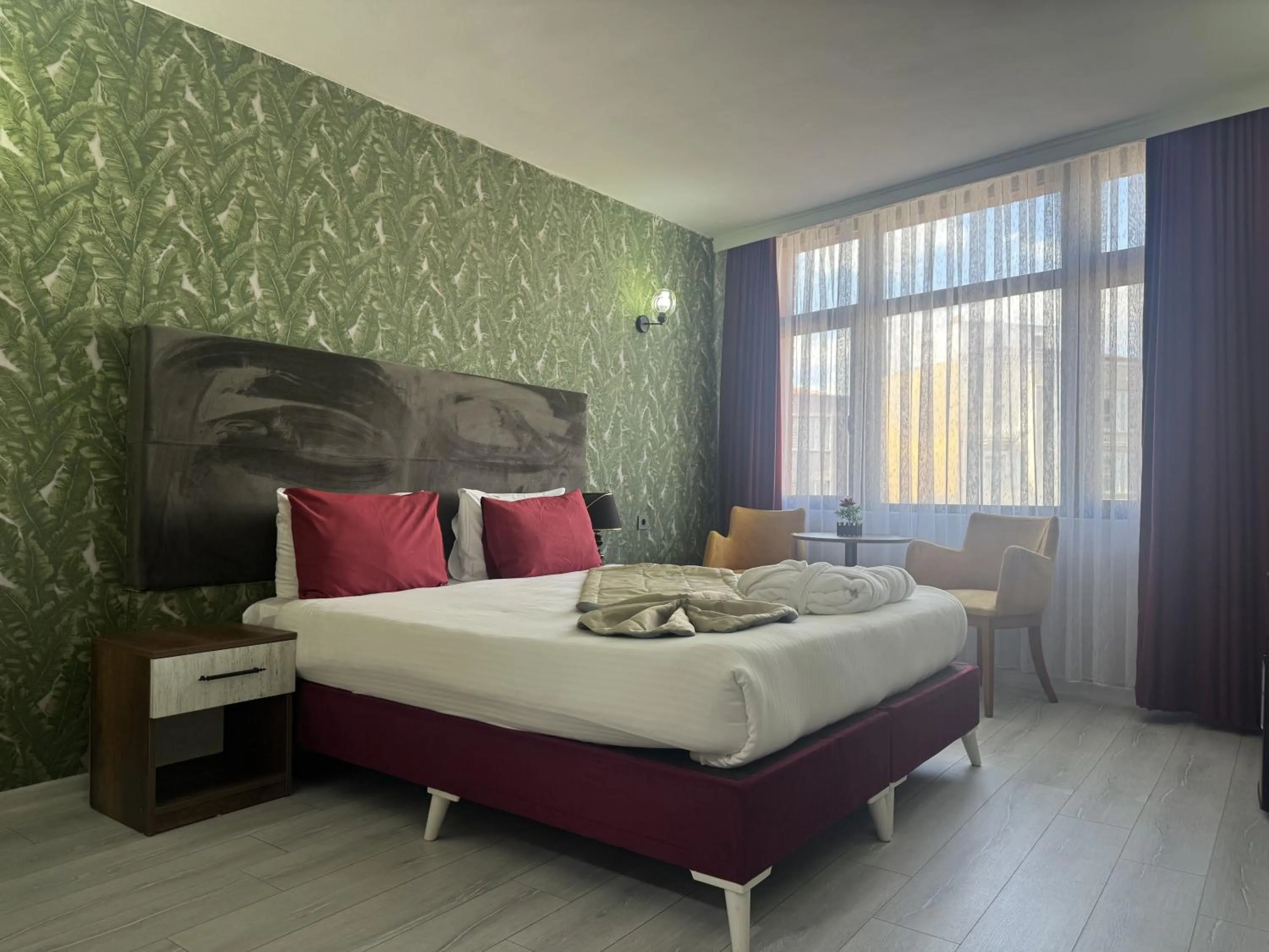 Bed in Galata Greenland Hotel