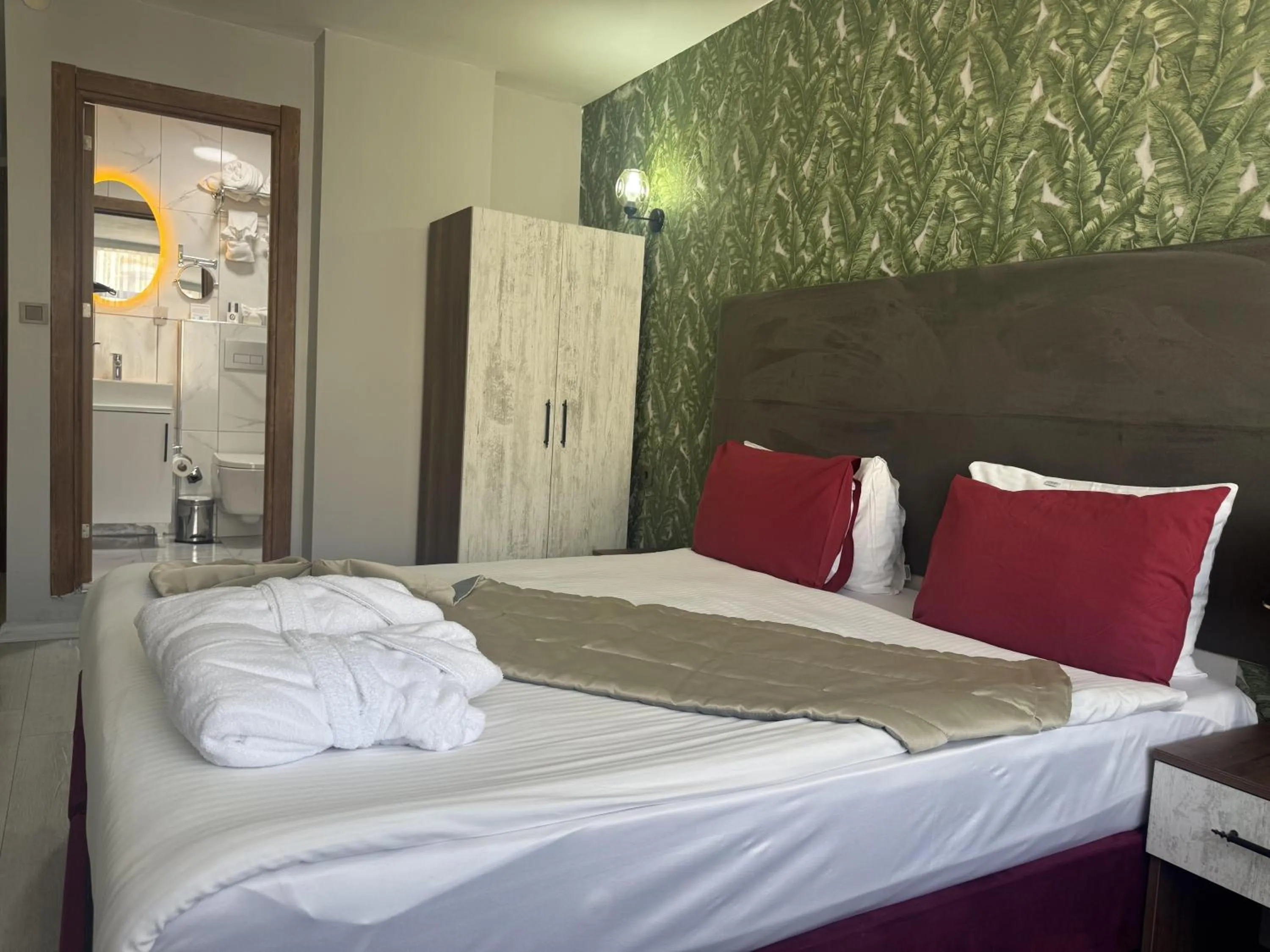 Bed in Galata Greenland Hotel