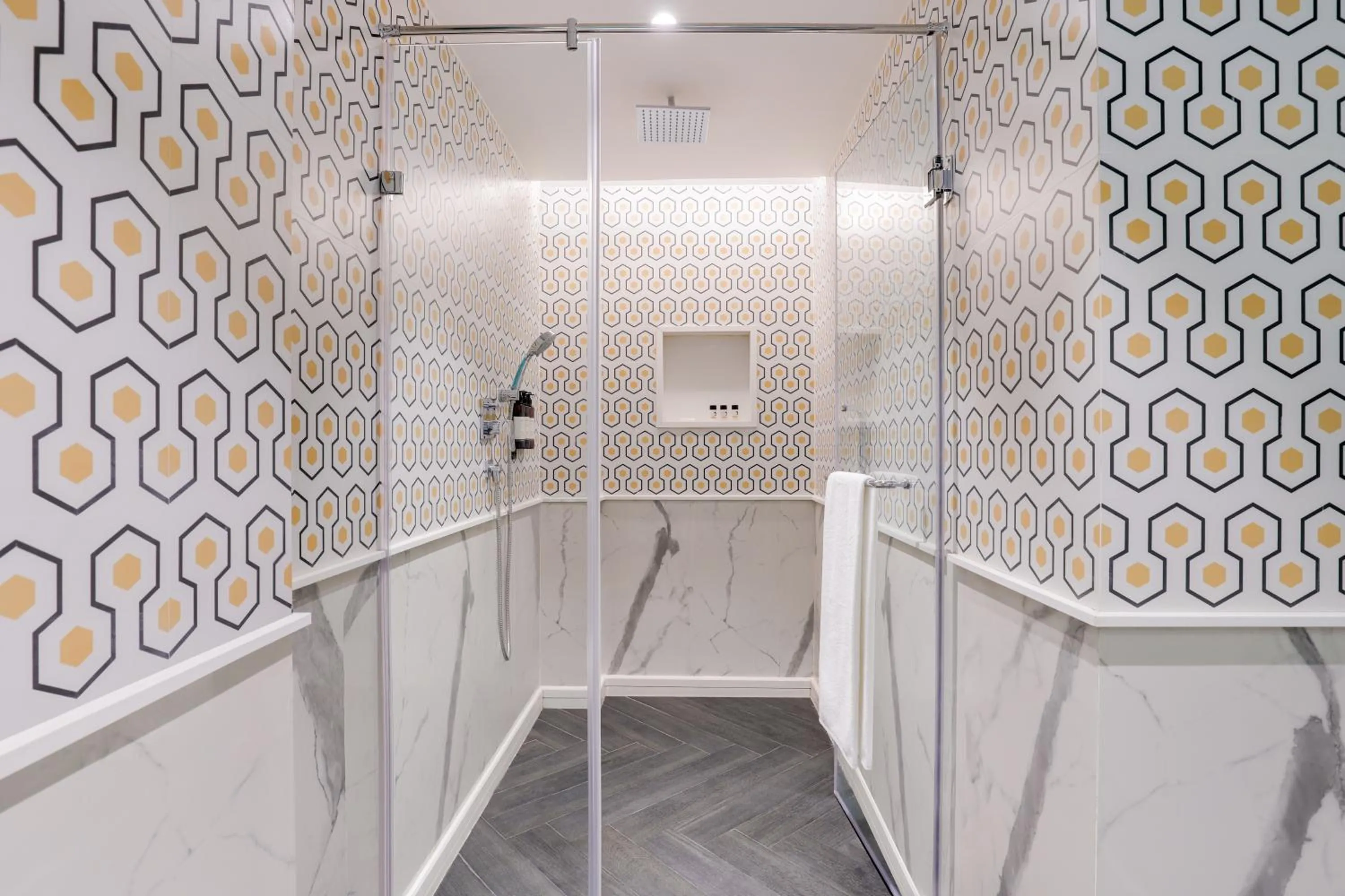 Shower in Grand Mercure Goa Candolim - An Accor Hotels Brand