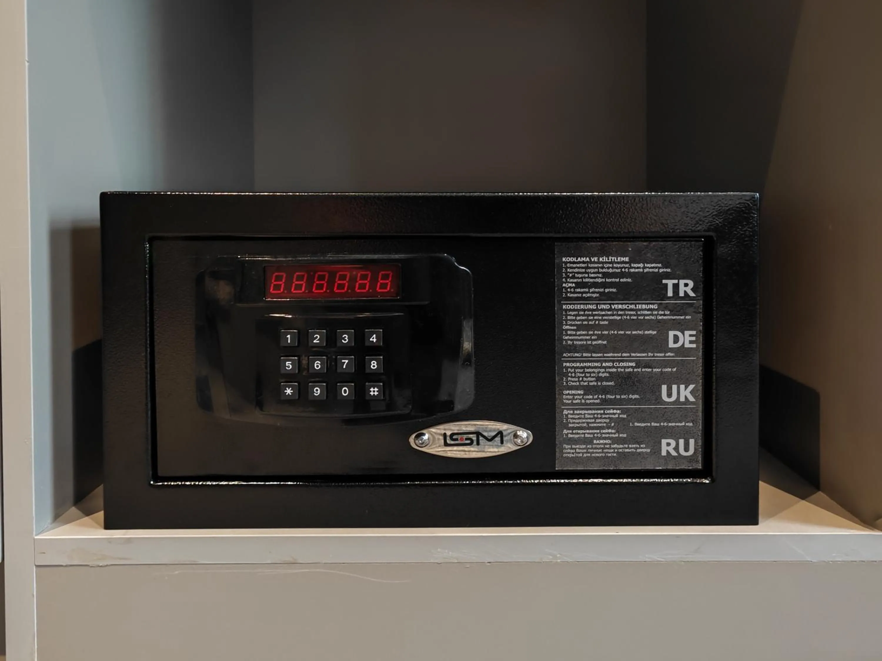 safe in Union Hotel Plat Inn -Special Category