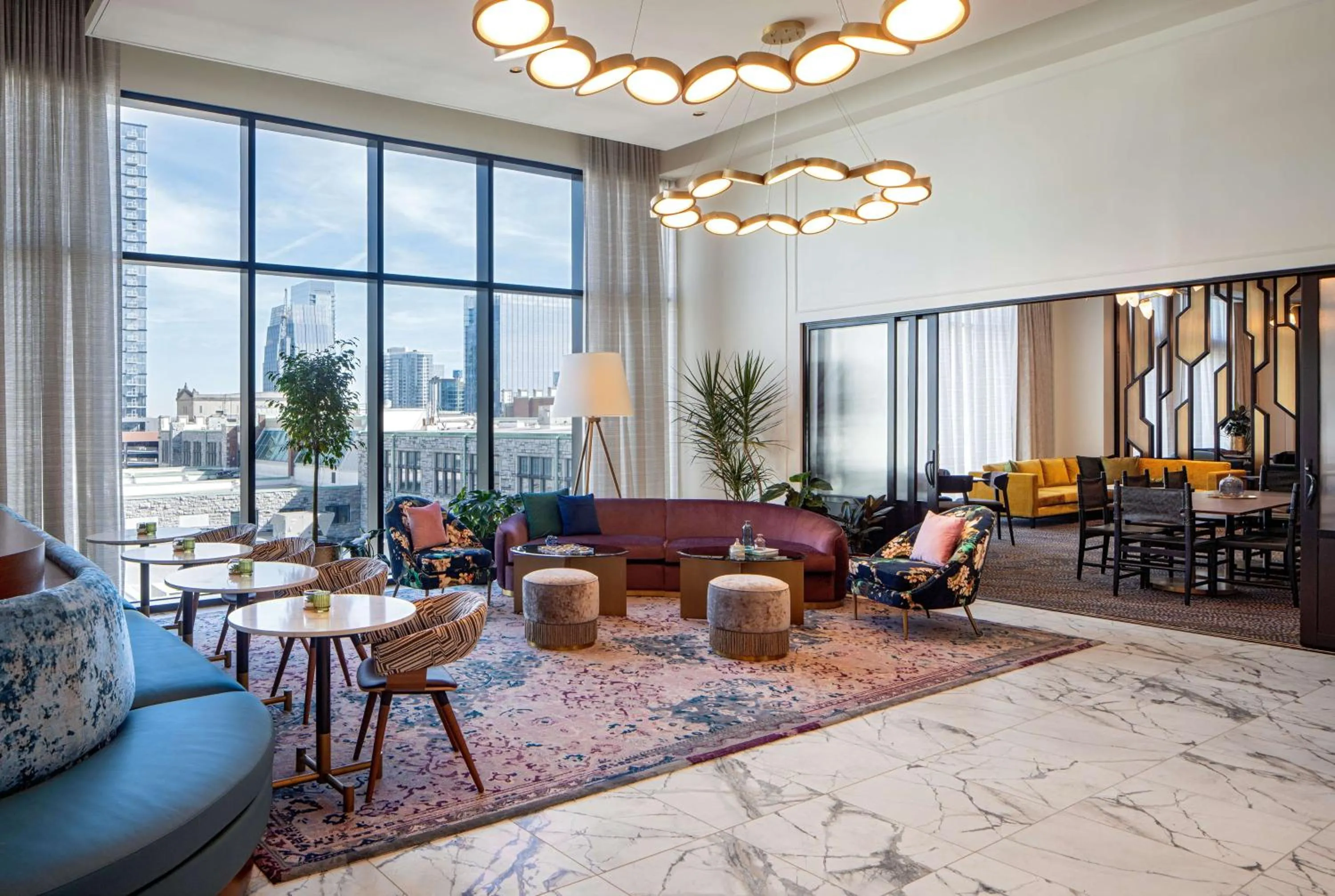 Lobby or reception in Tempo By Hilton Nashville Downtown