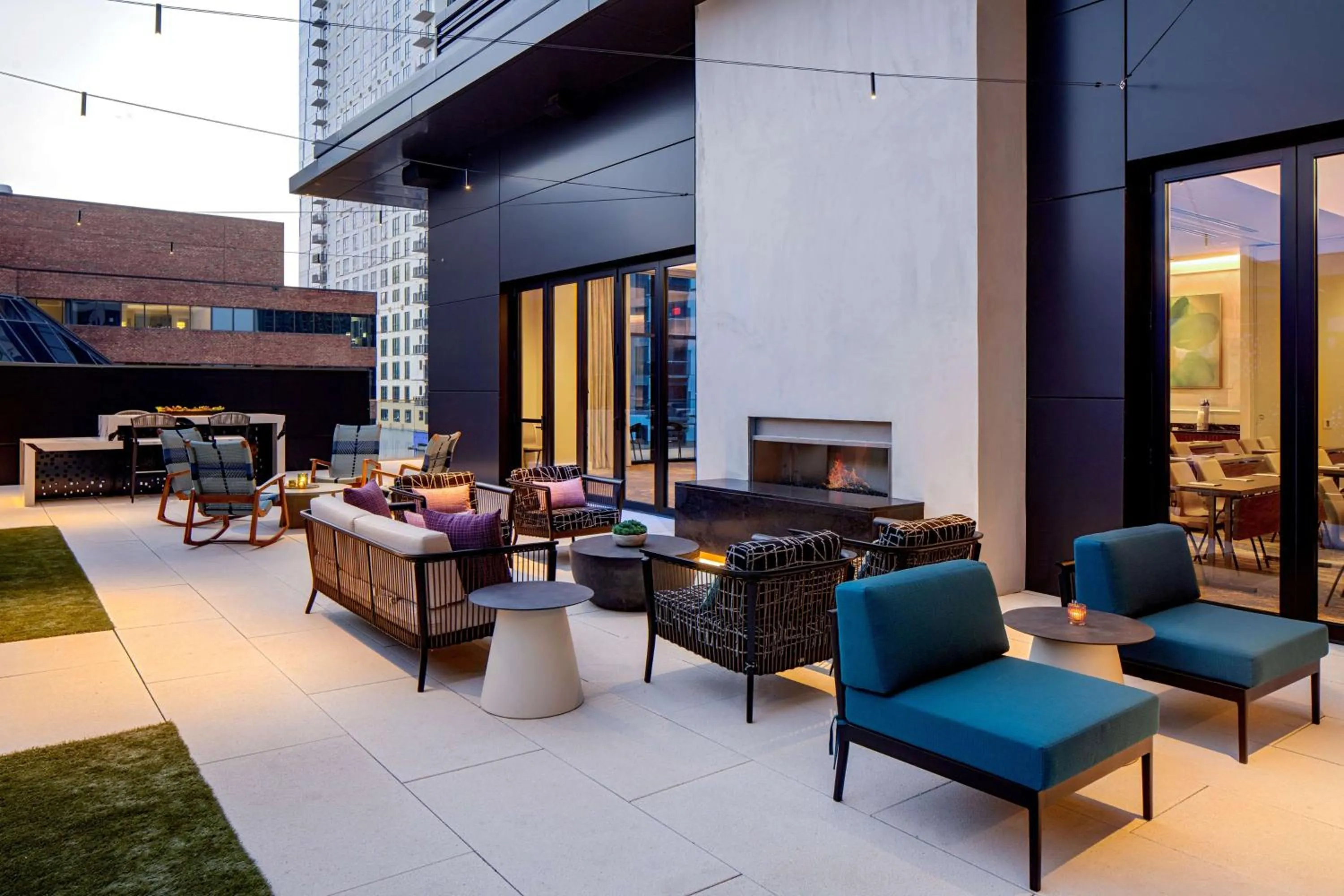 Patio in Tempo By Hilton Nashville Downtown