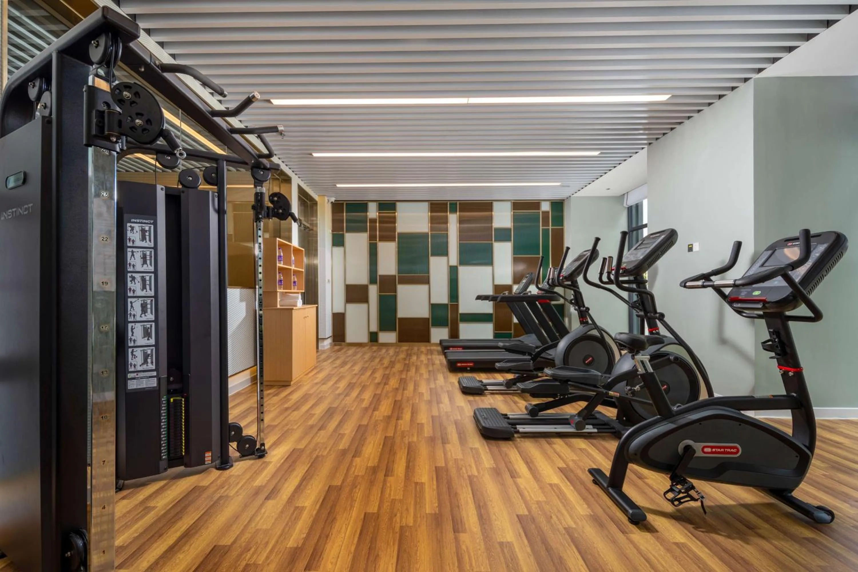 Fitness centre/facilities in Hilton Garden Inn Guangzhou Airport Aerotropolis - Free shuttle to Airport