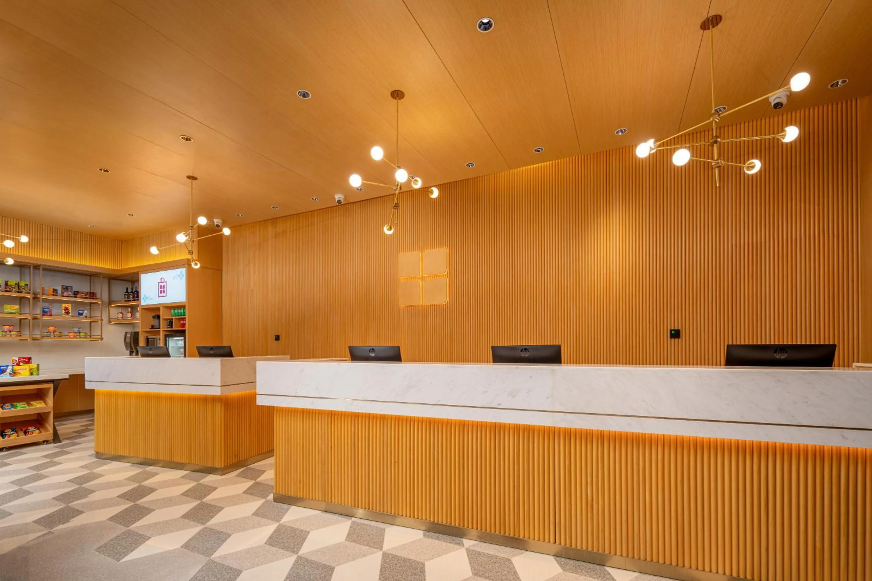 Lobby or reception in Hilton Garden Inn Guangzhou Airport Aerotropolis - Free shuttle to Airport