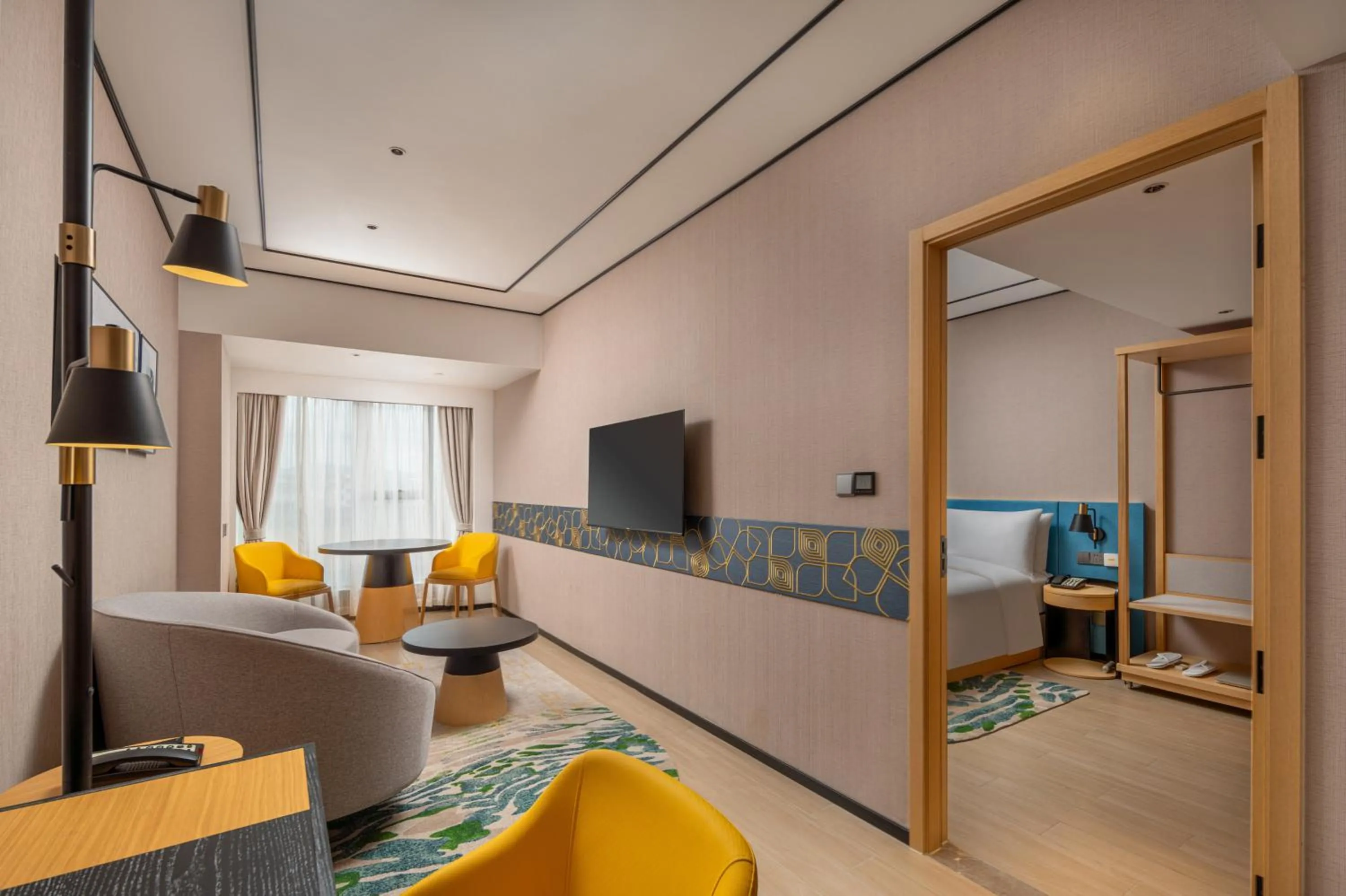 Living room in Hilton Garden Inn Guangzhou Airport Aerotropolis - Free shuttle to Airport