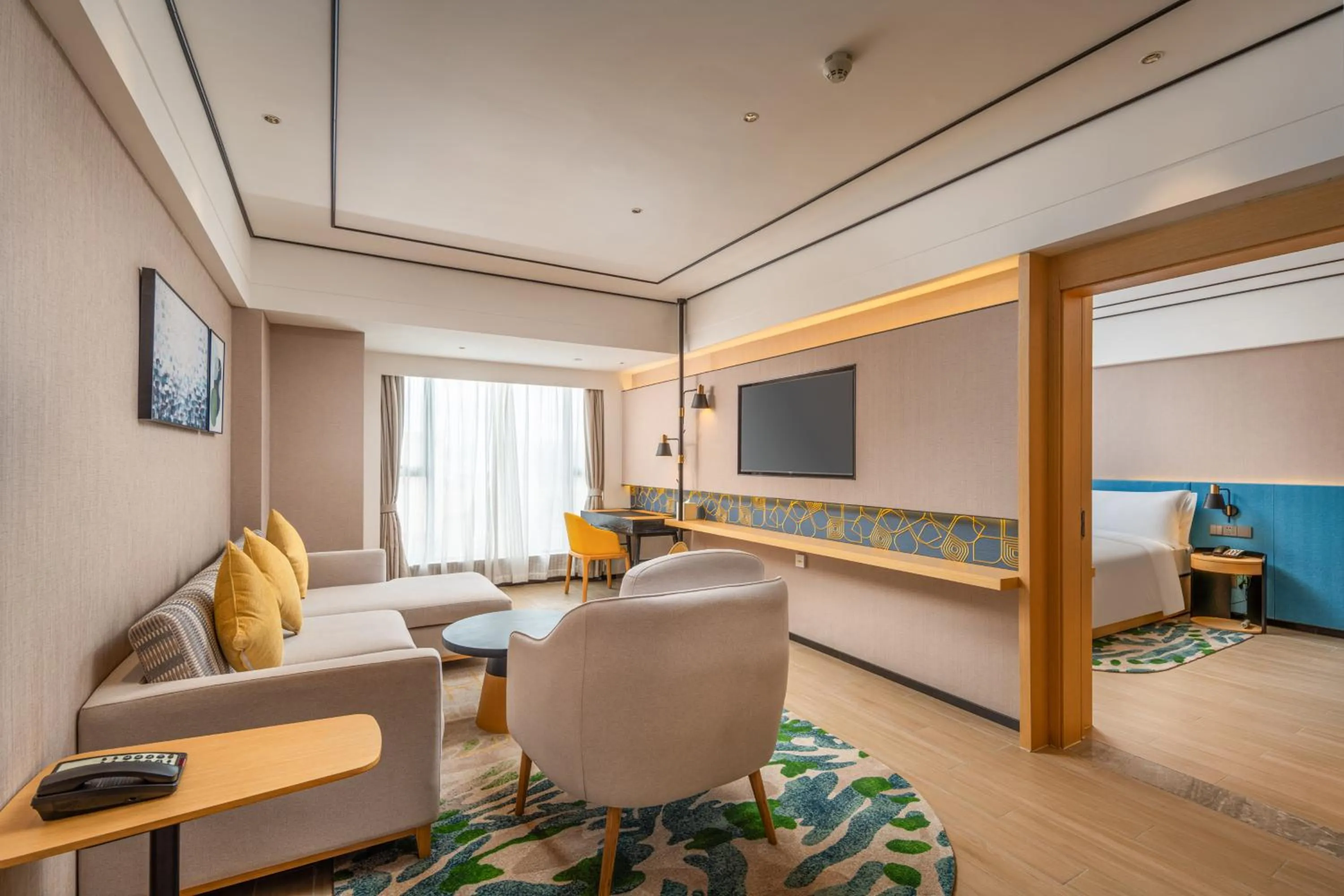 Living room in Hilton Garden Inn Guangzhou Airport Aerotropolis - Free shuttle to Airport