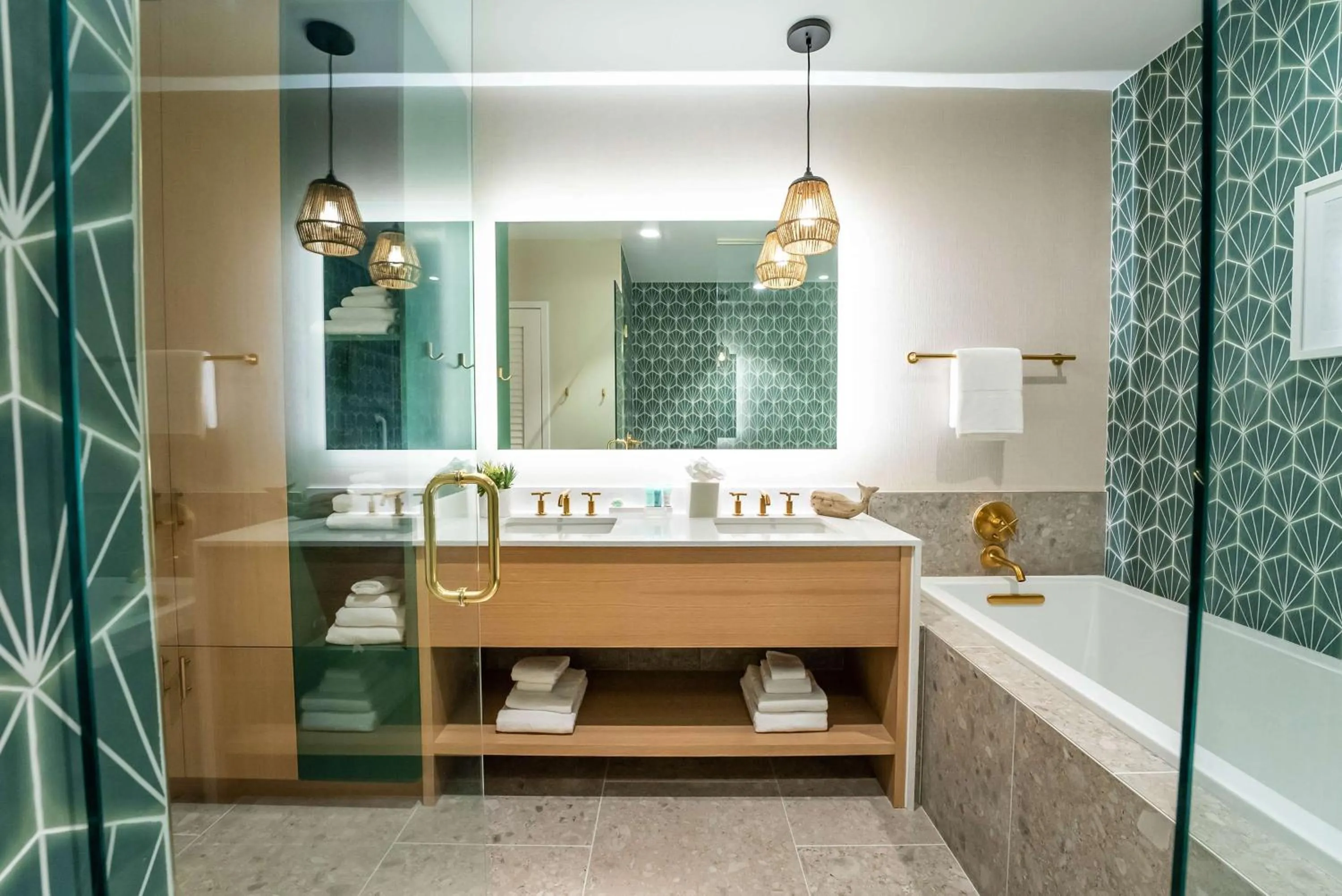 Bathroom in Embassy Suites By Hilton Orlando Sunset Walk