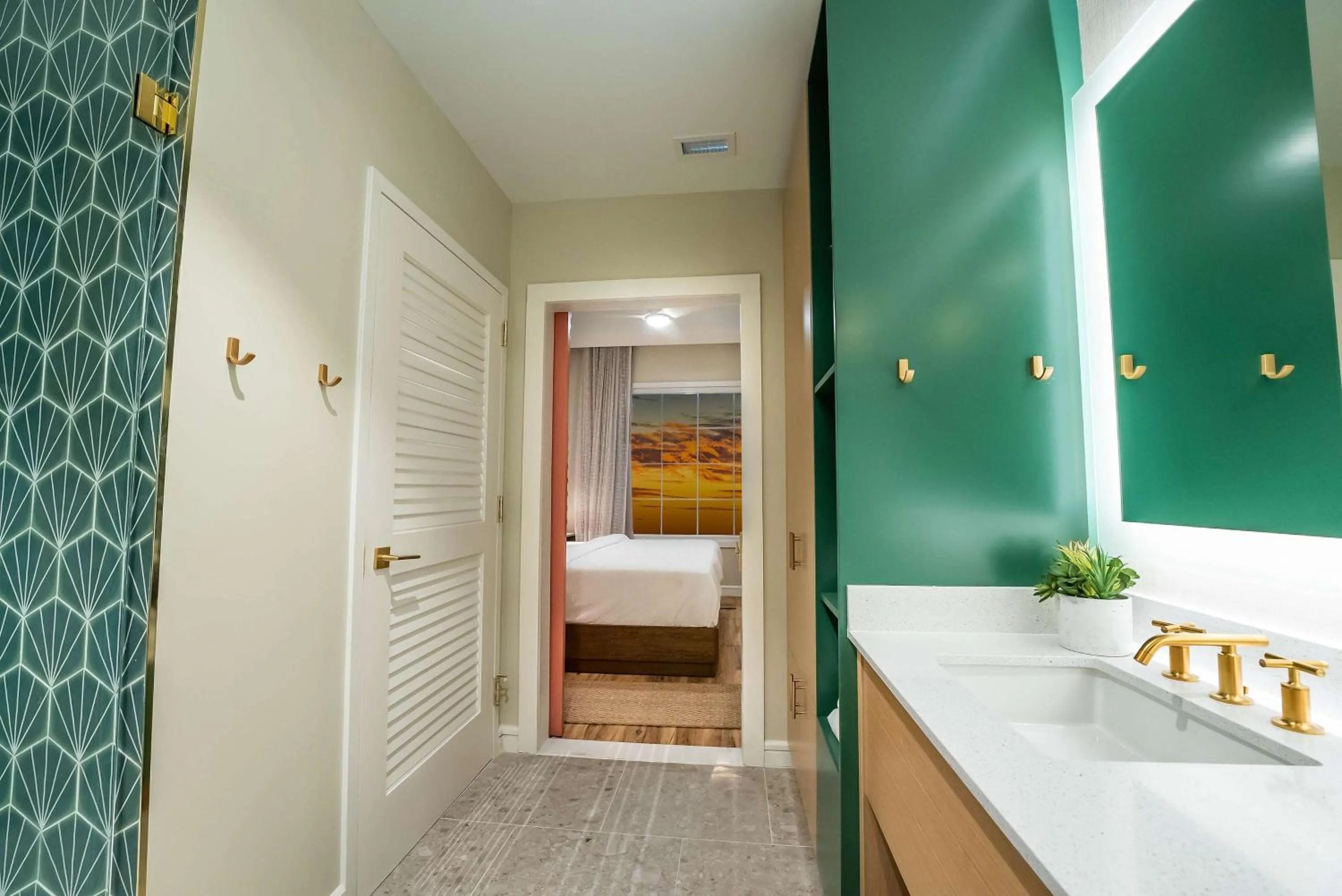 Bathroom in Embassy Suites By Hilton Orlando Sunset Walk