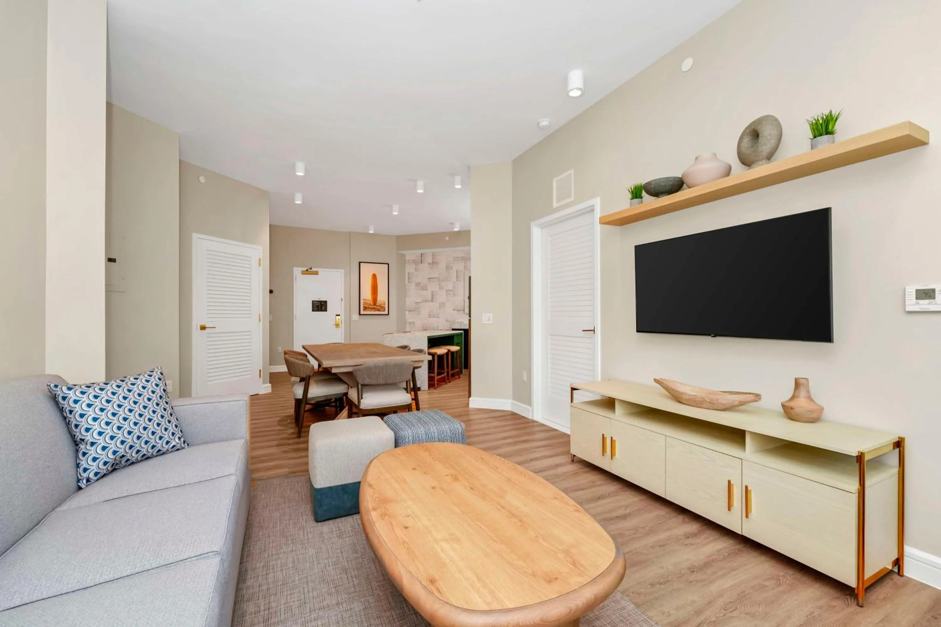 Living room in Embassy Suites By Hilton Orlando Sunset Walk