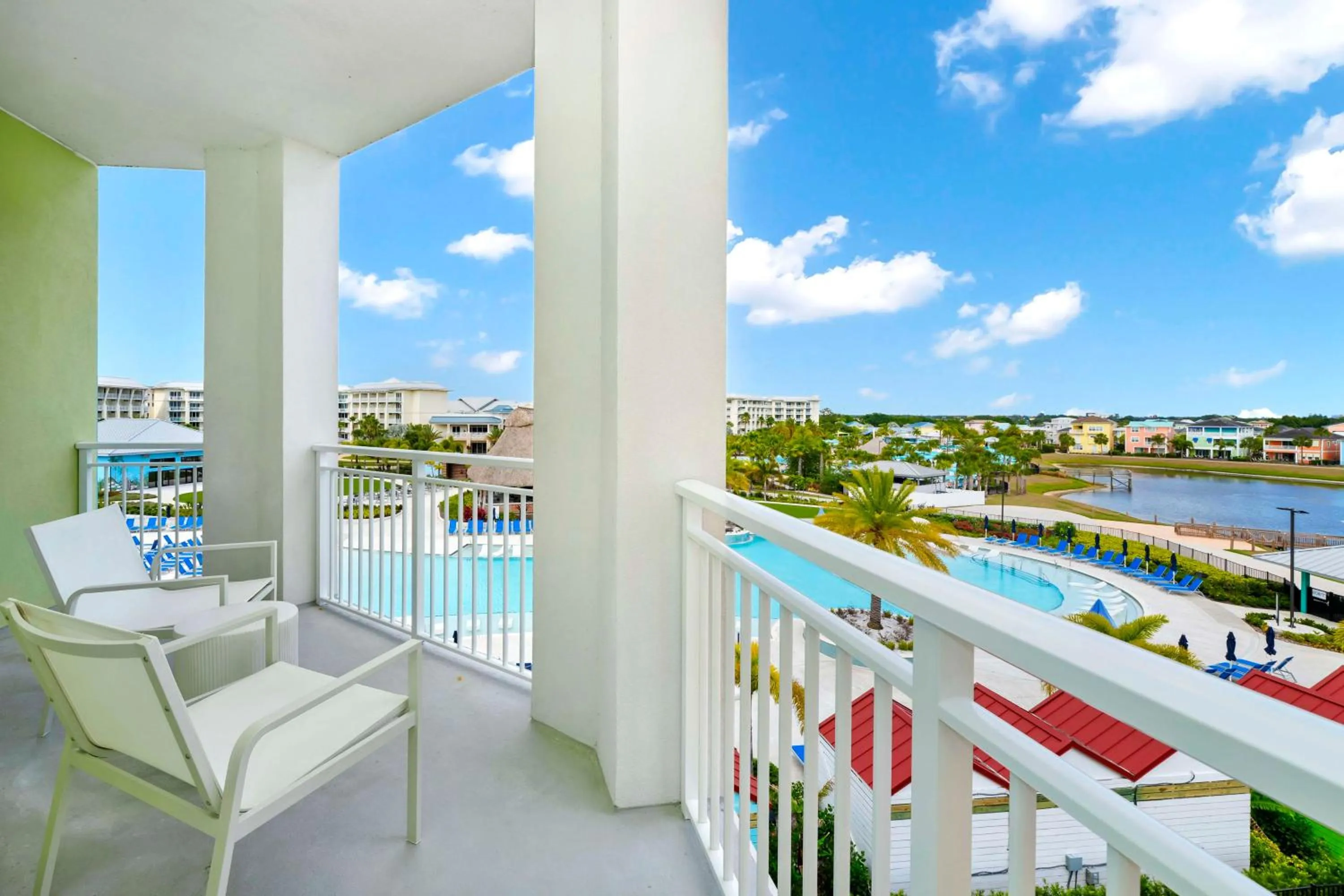 Living room in Embassy Suites By Hilton Orlando Sunset Walk