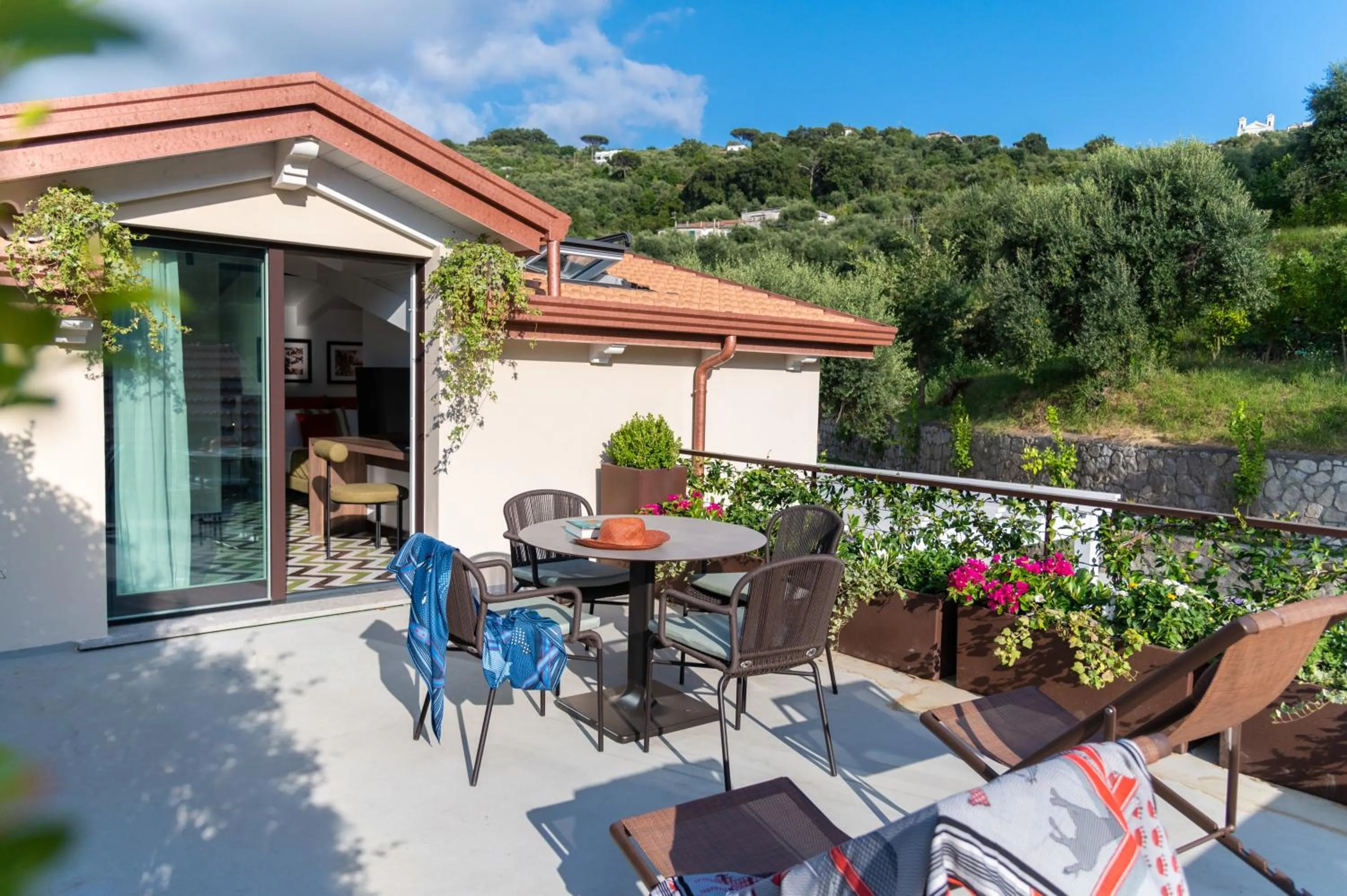Patio in Gargiulo Resort
