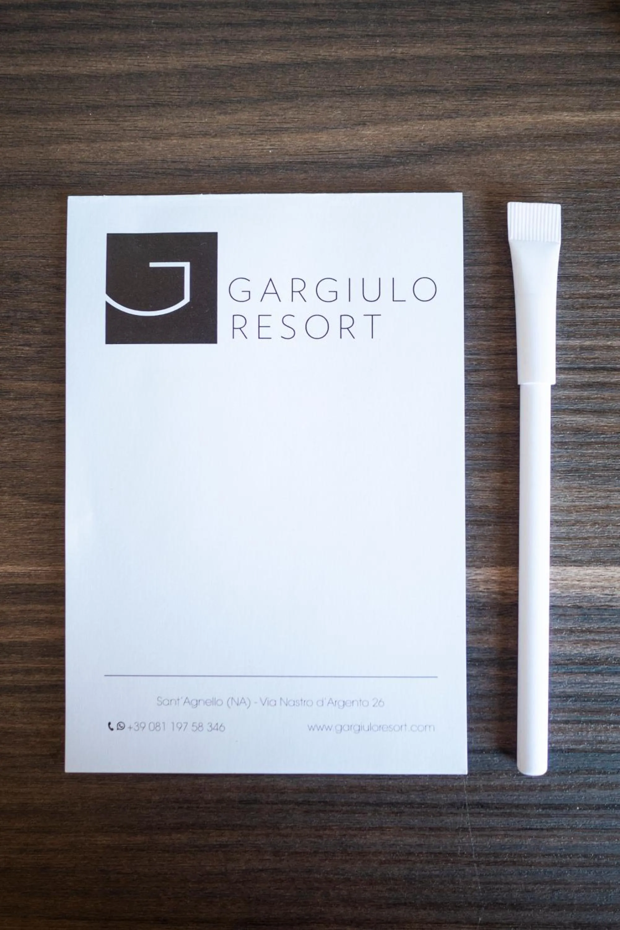 Property logo or sign in Gargiulo Resort