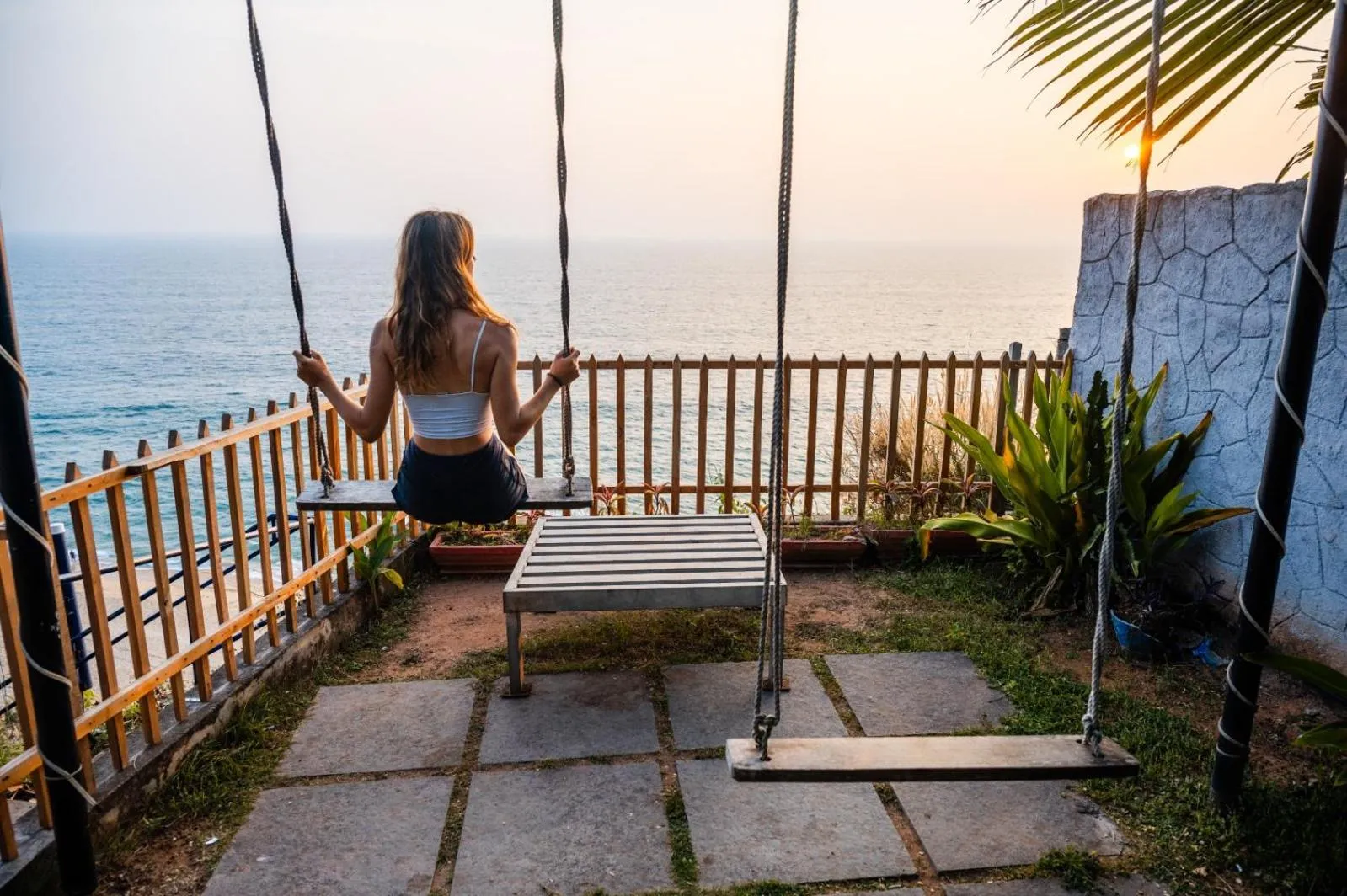 Beach in Sky Frame Beach Resort