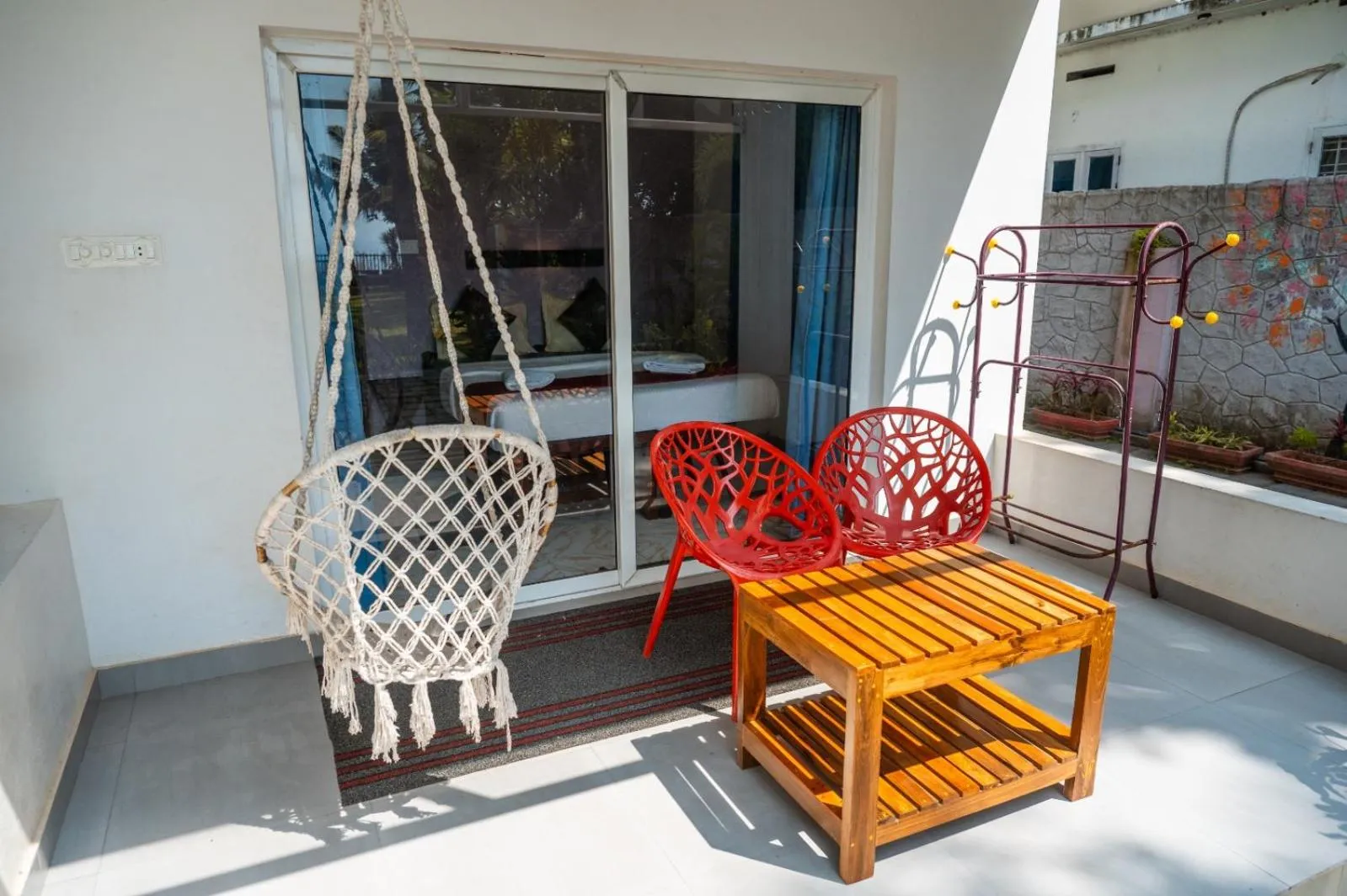Balcony/Terrace in Sky Frame Beach Resort
