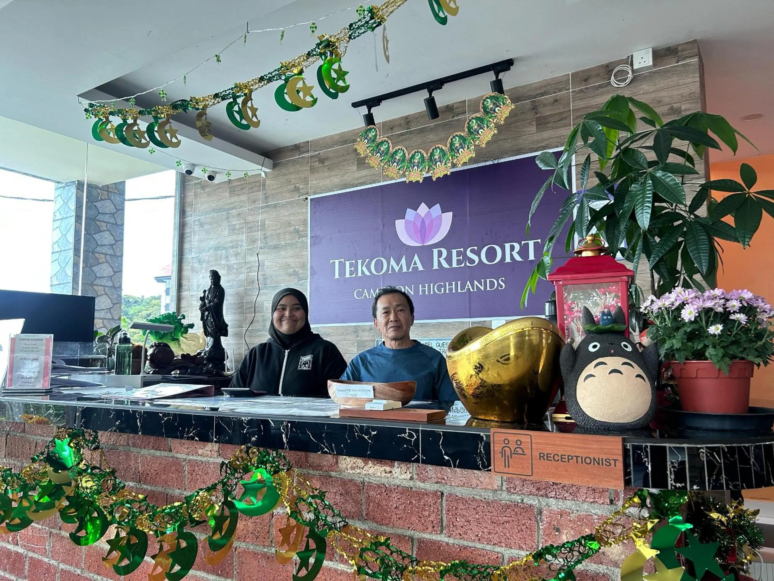 Lobby or reception in Tekoma Resort Cameron Highlands
