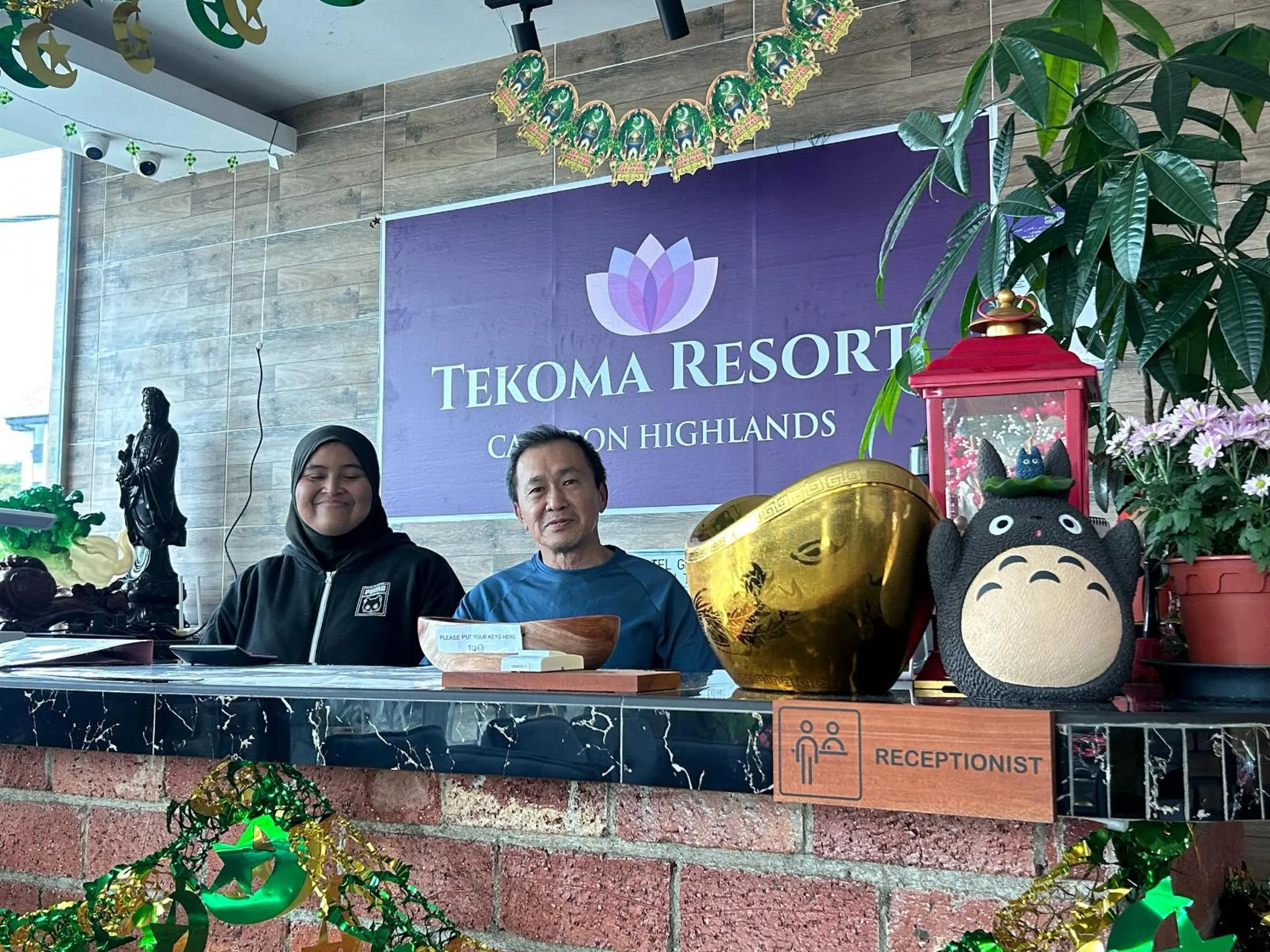 People in Tekoma Resort Cameron Highlands
