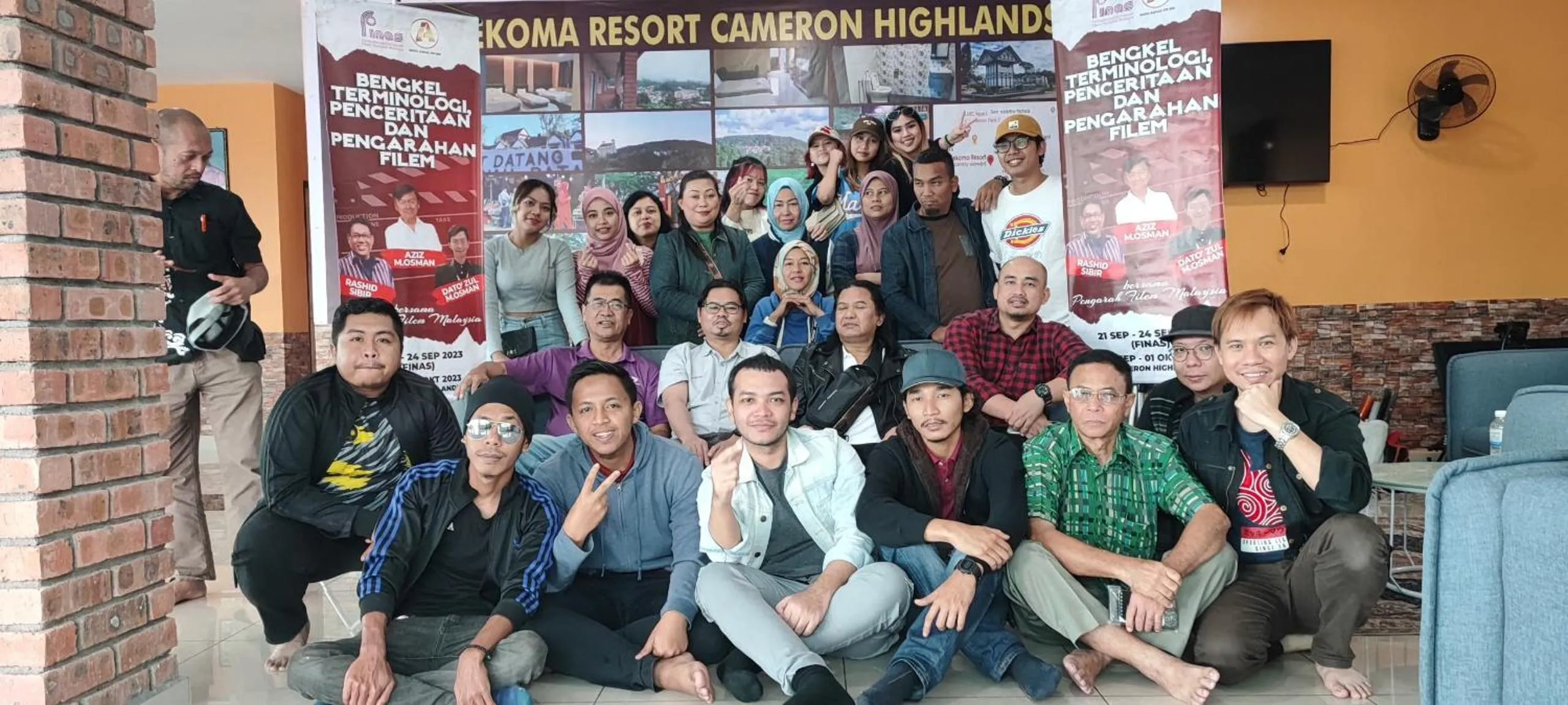 group of guests in Tekoma Resort Cameron Highlands