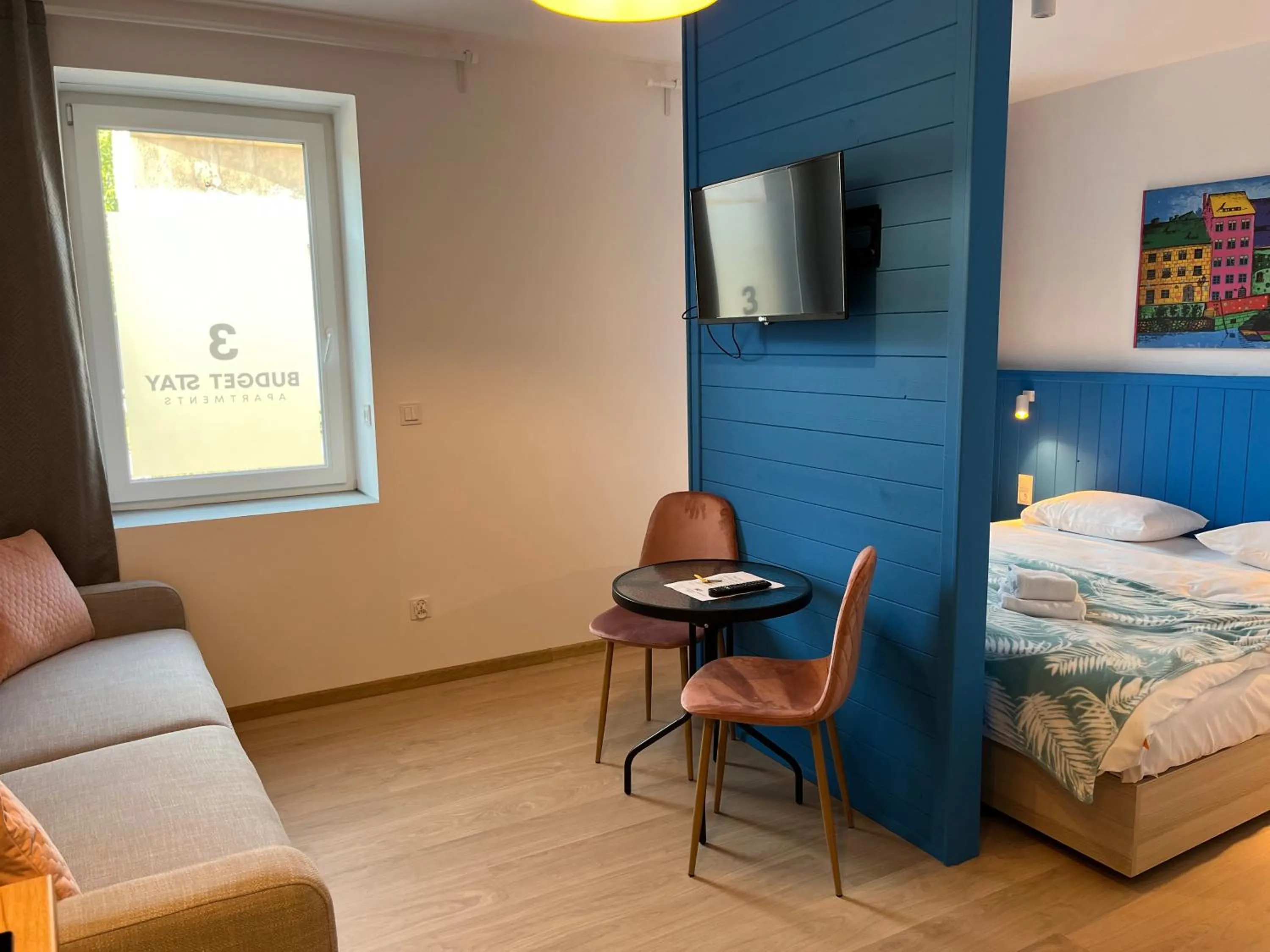 Bed in 3 Budget Stay Apartments