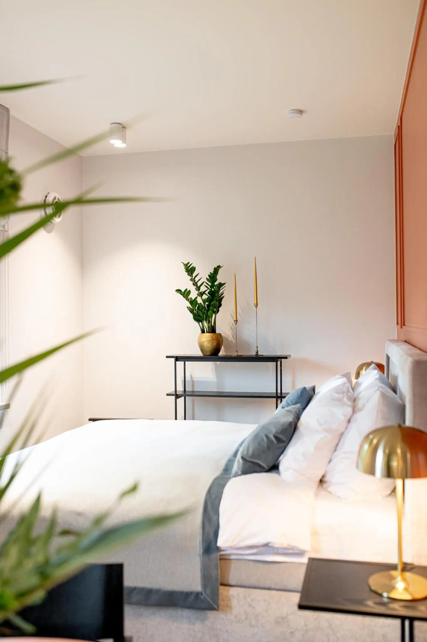 Bed in Hotel Gothards