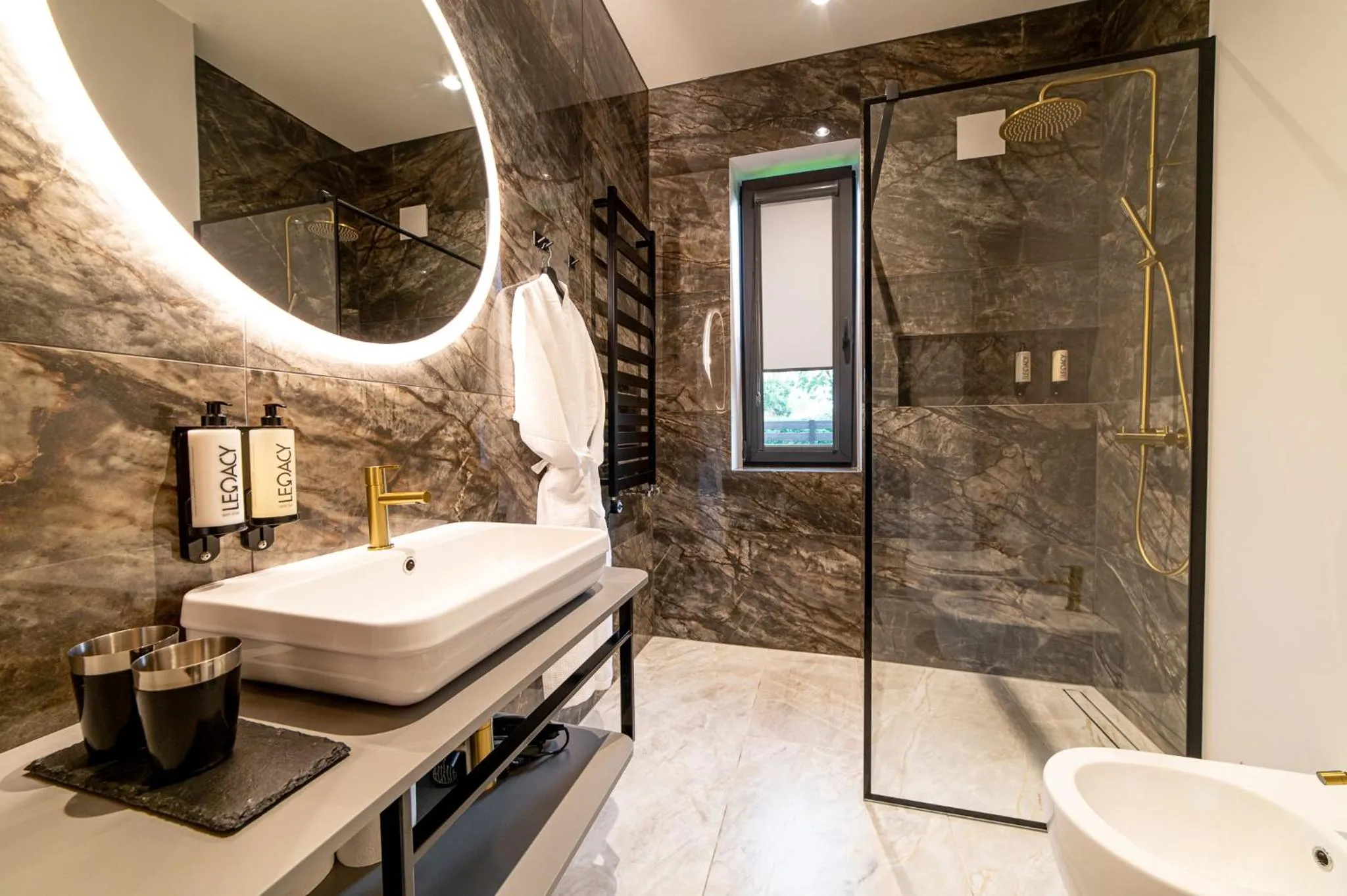 Bathroom in Hotel Gothards