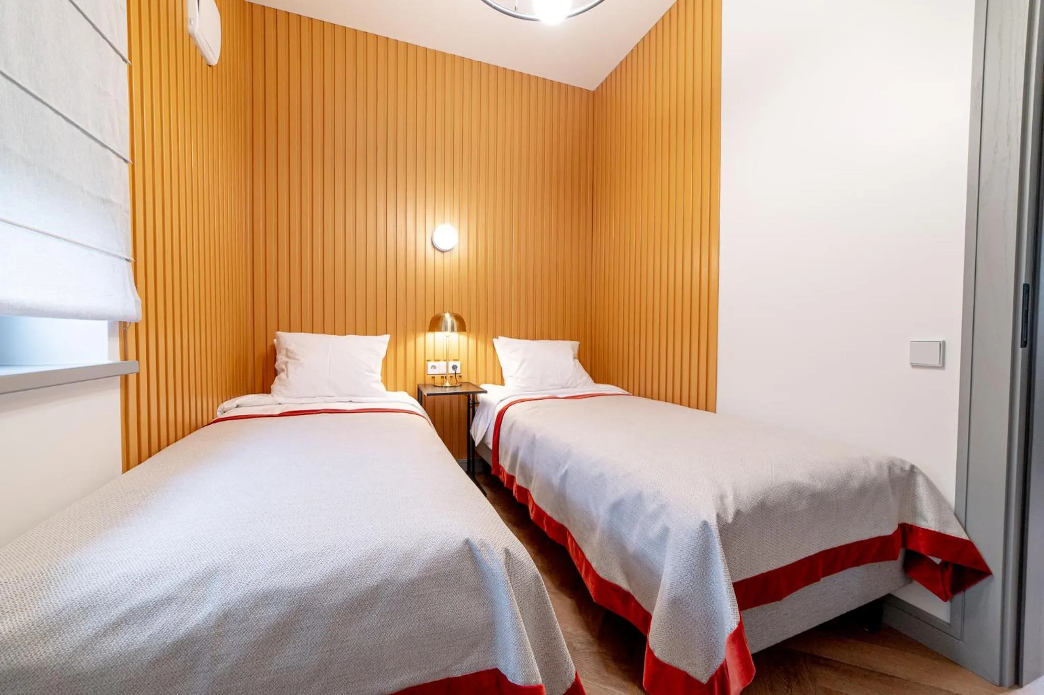 Bed in Hotel Gothards